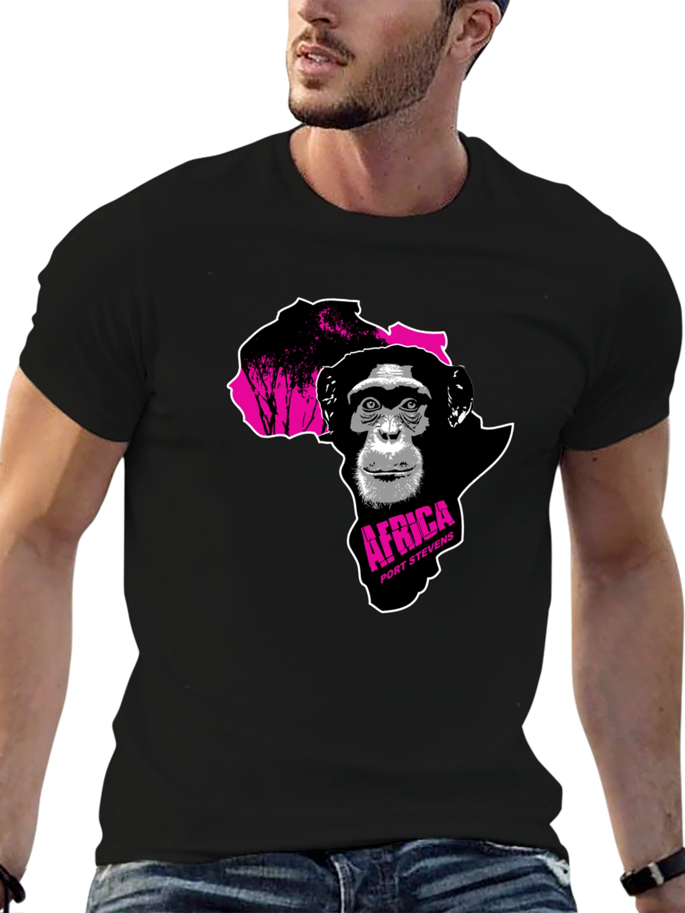 Africa Chimpanzee T-Shirt - Port Stevens