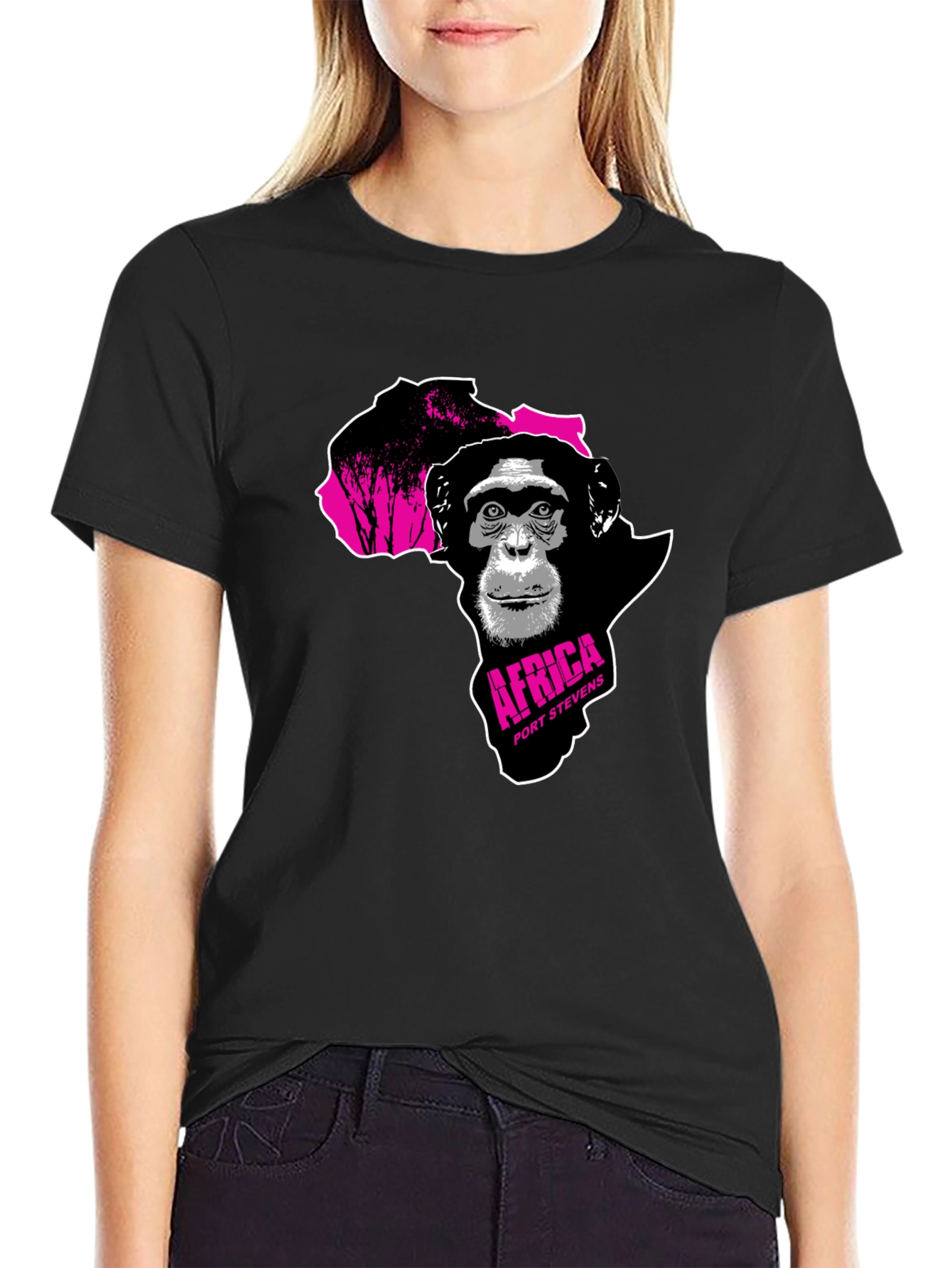 Africa Chimpanzee T-Shirt - Port Stevens