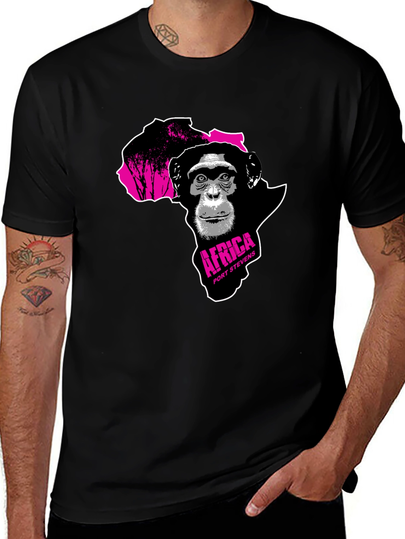 Africa Chimpanzee T-Shirt - Port Stevens