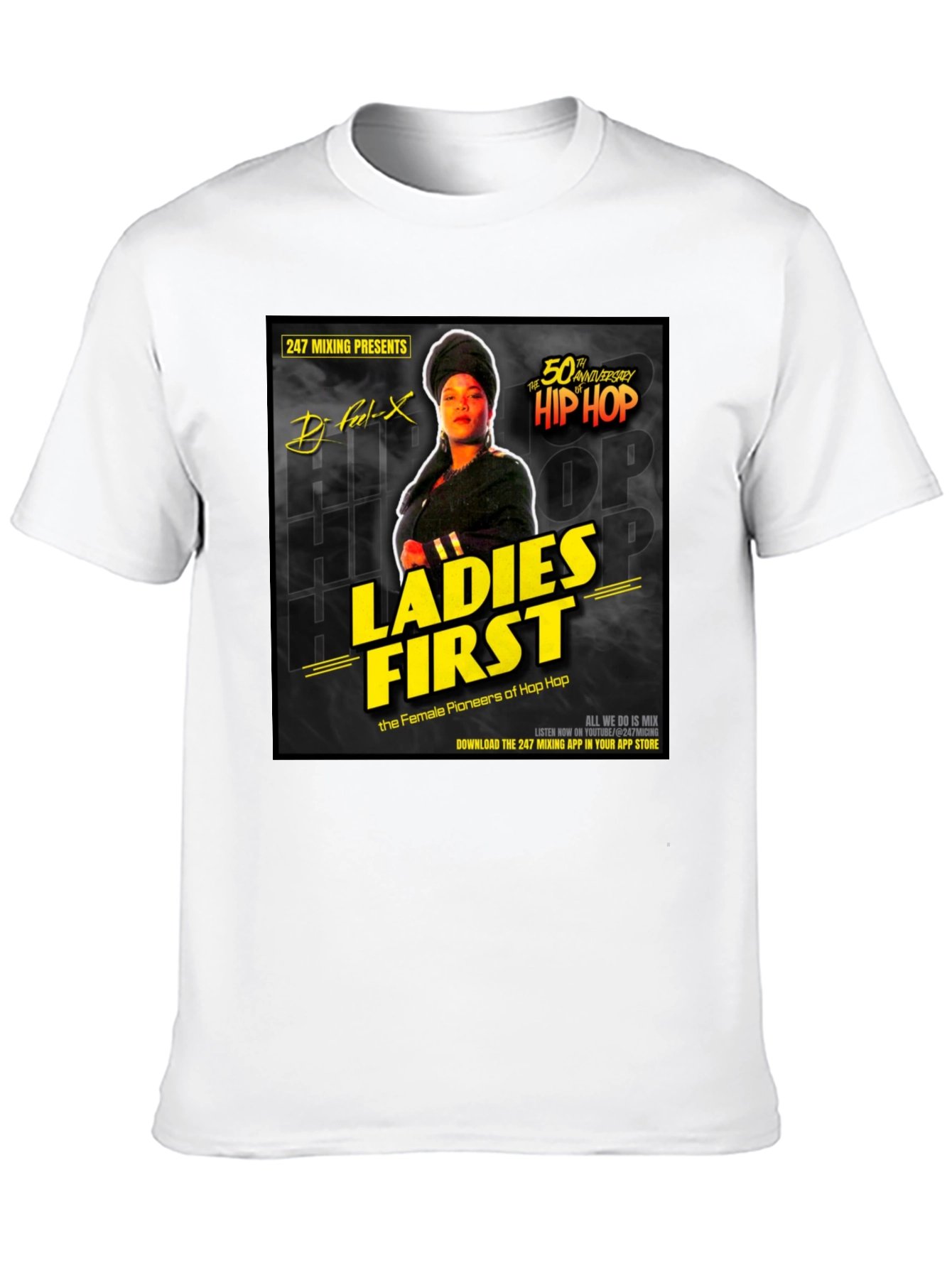 Ladies First Hip Hop 50th Anniversary T-Shirt