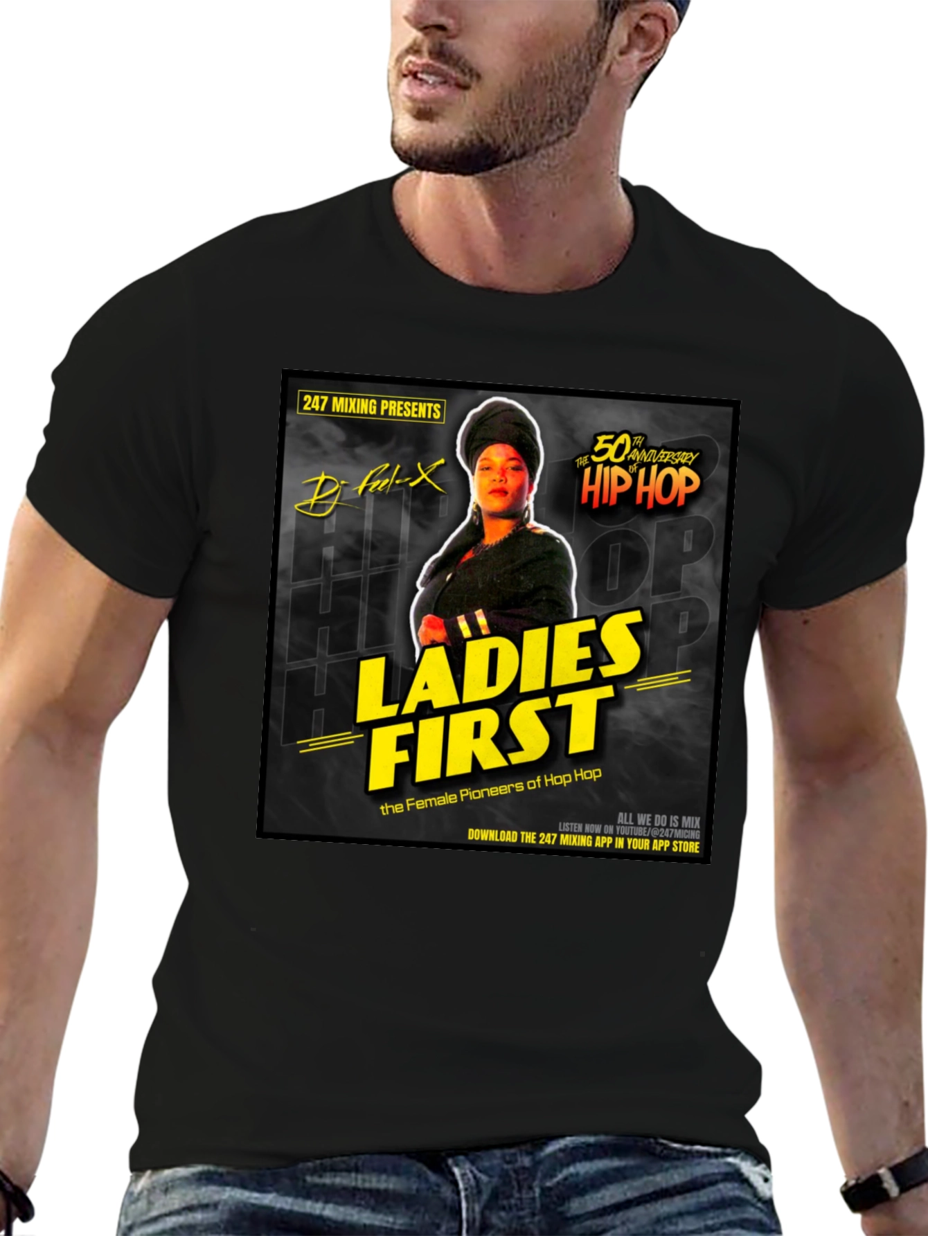 Ladies First Hip Hop 50th Anniversary T-Shirt