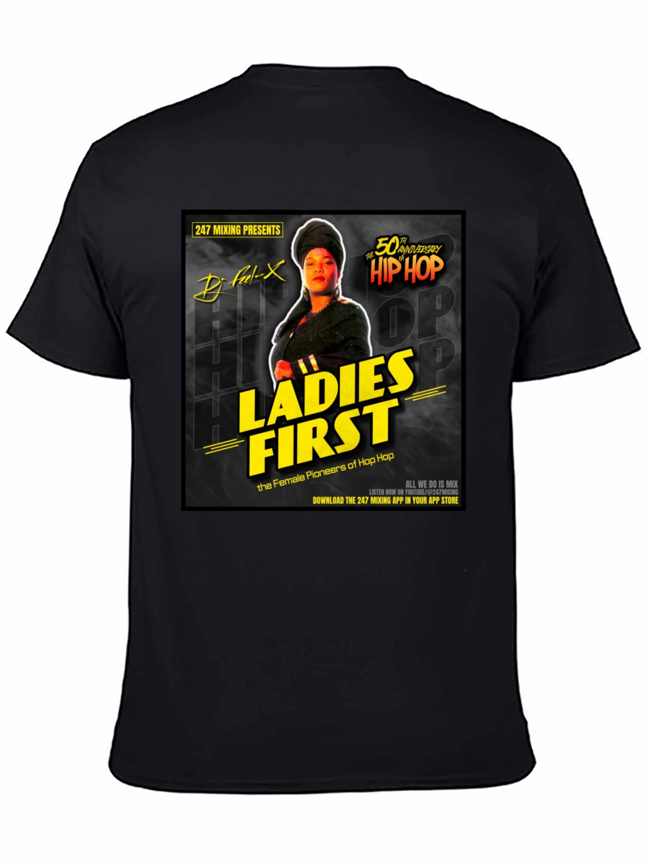 Ladies First Hip Hop 50th Anniversary T-Shirt
