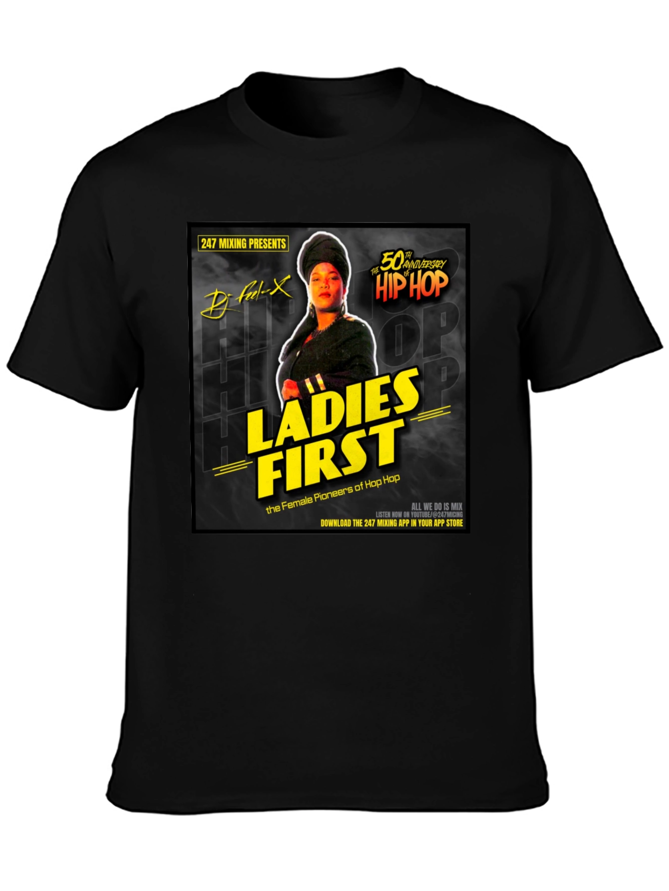 Ladies First Hip Hop 50th Anniversary T-Shirt