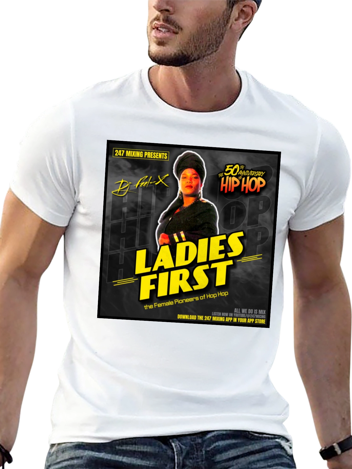 Ladies First Hip Hop 50th Anniversary T-Shirt