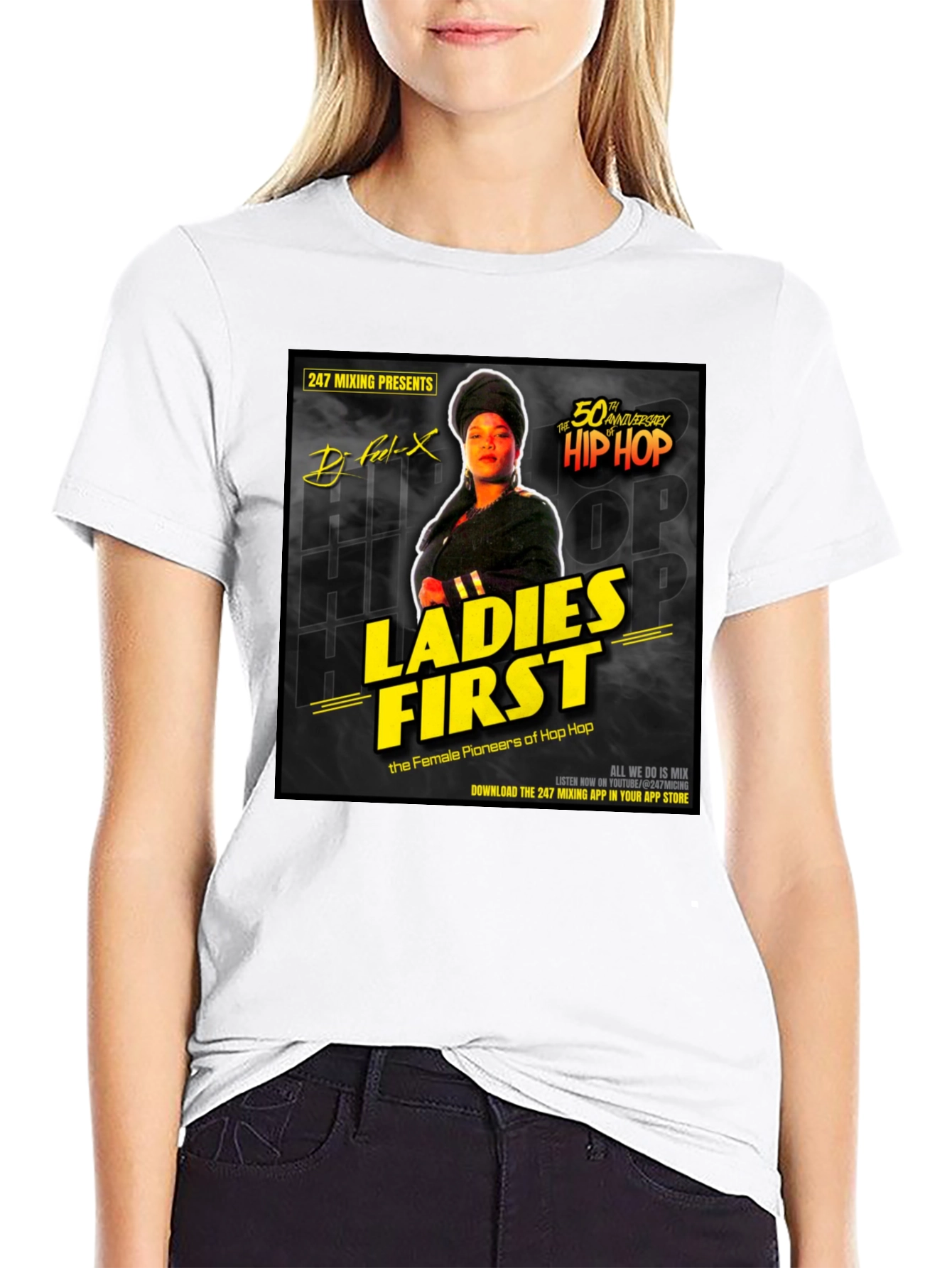 Ladies First Hip Hop 50th Anniversary T-Shirt