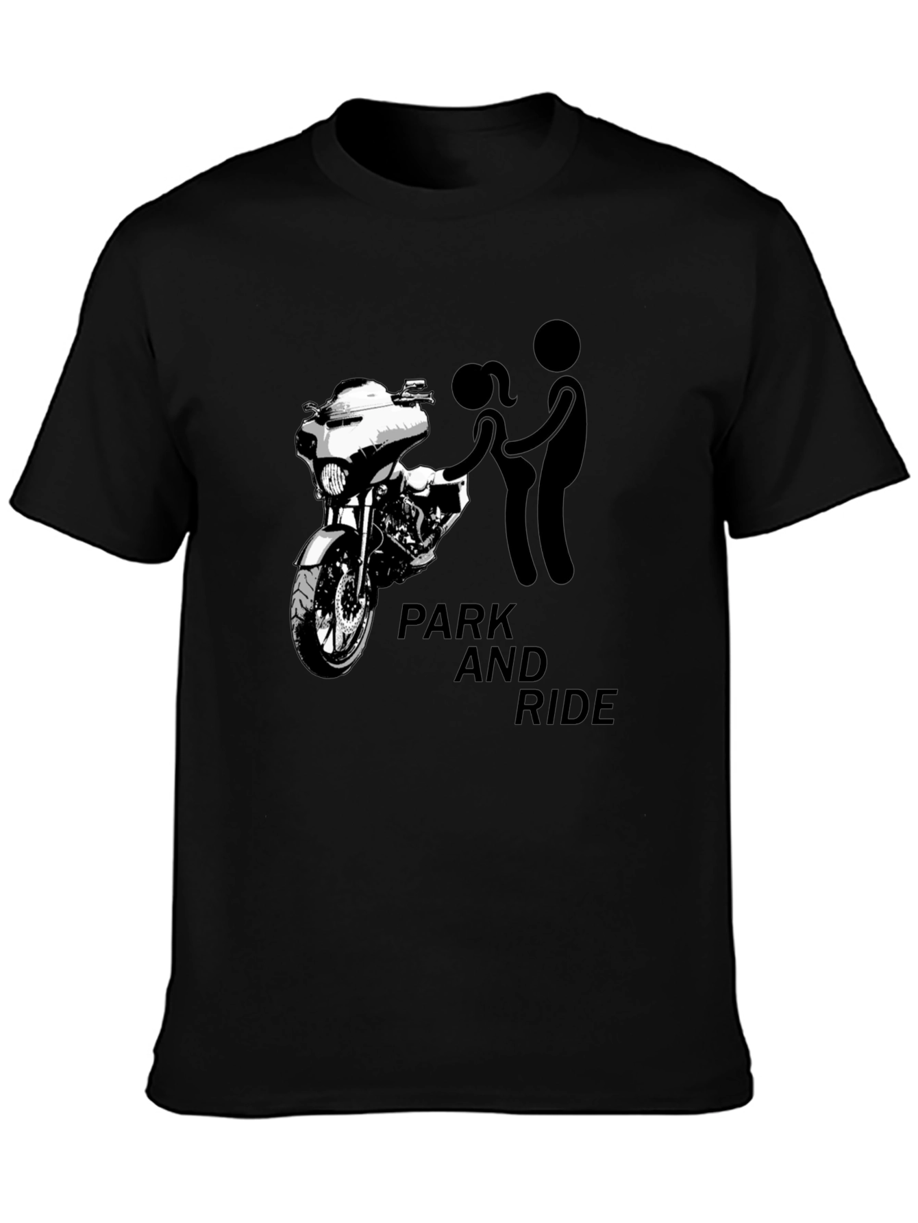 Park and Ride Motorcycle T-Shirt