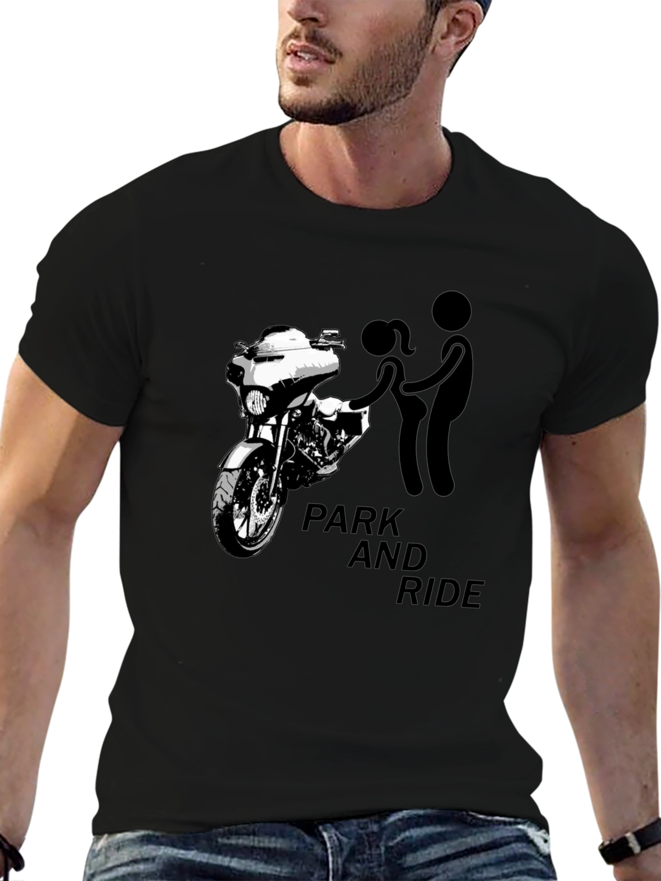 Park and Ride Motorcycle T-Shirt