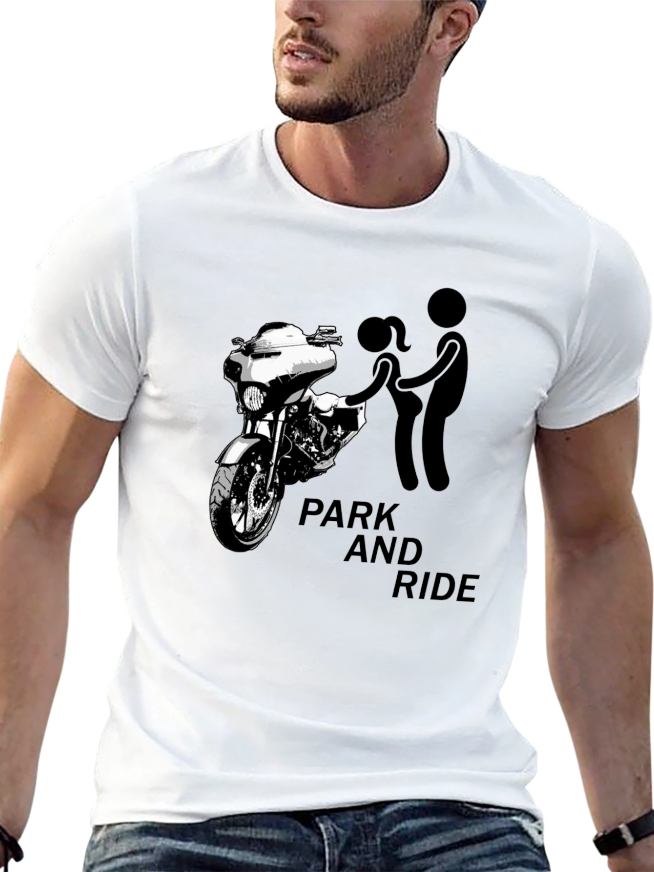 Park and Ride Motorcycle T-Shirt