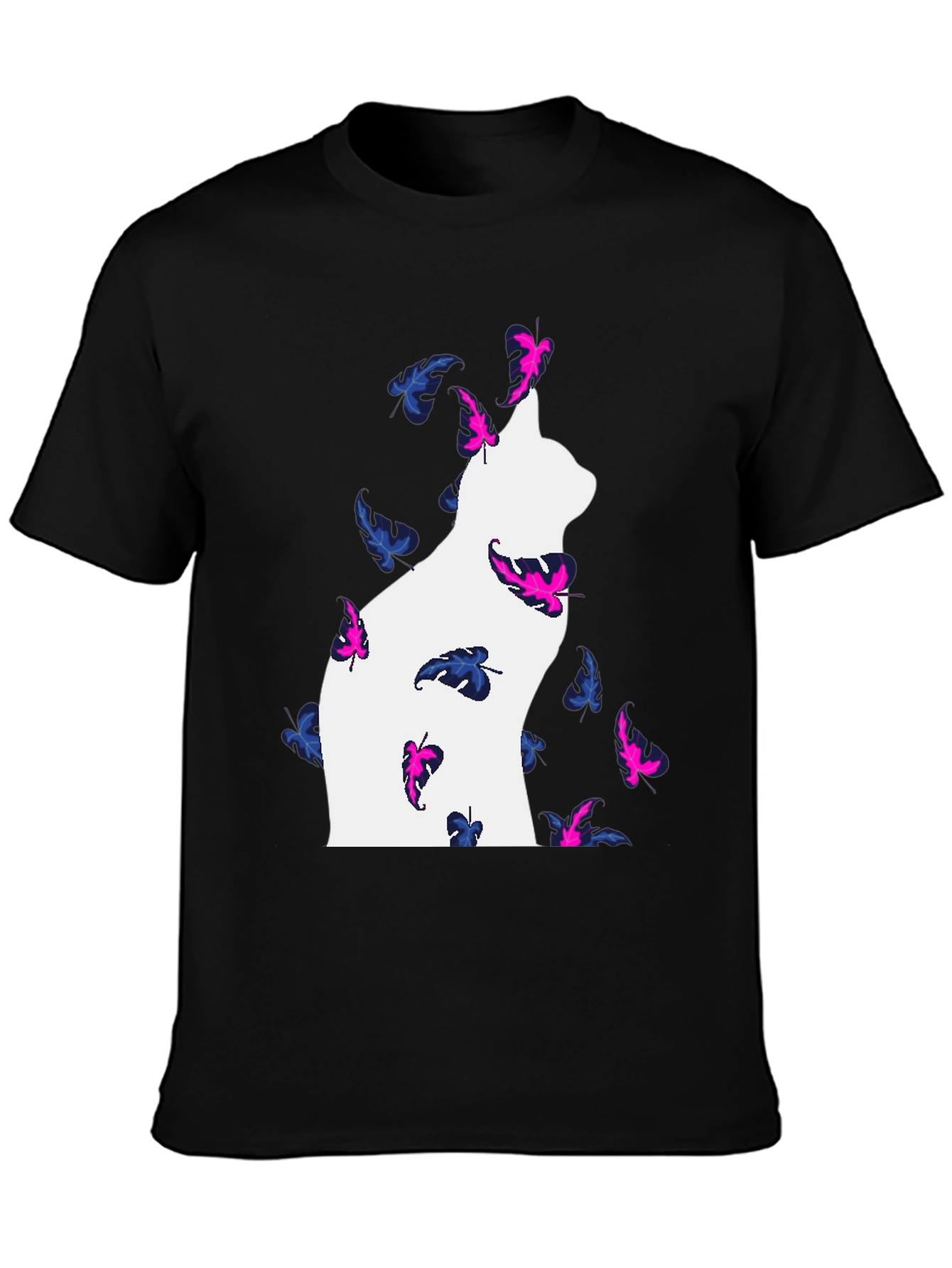 Cat & Butterfly T-Shirt