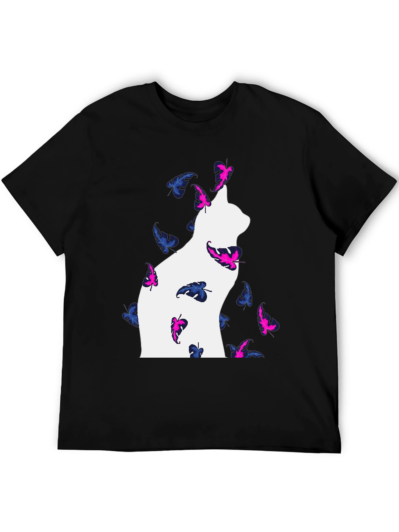 Cat & Butterfly T-Shirt