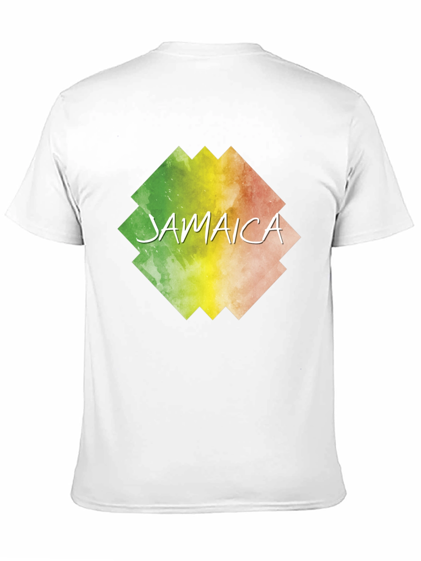 Jamaica Graphic Print Black T-Shirt