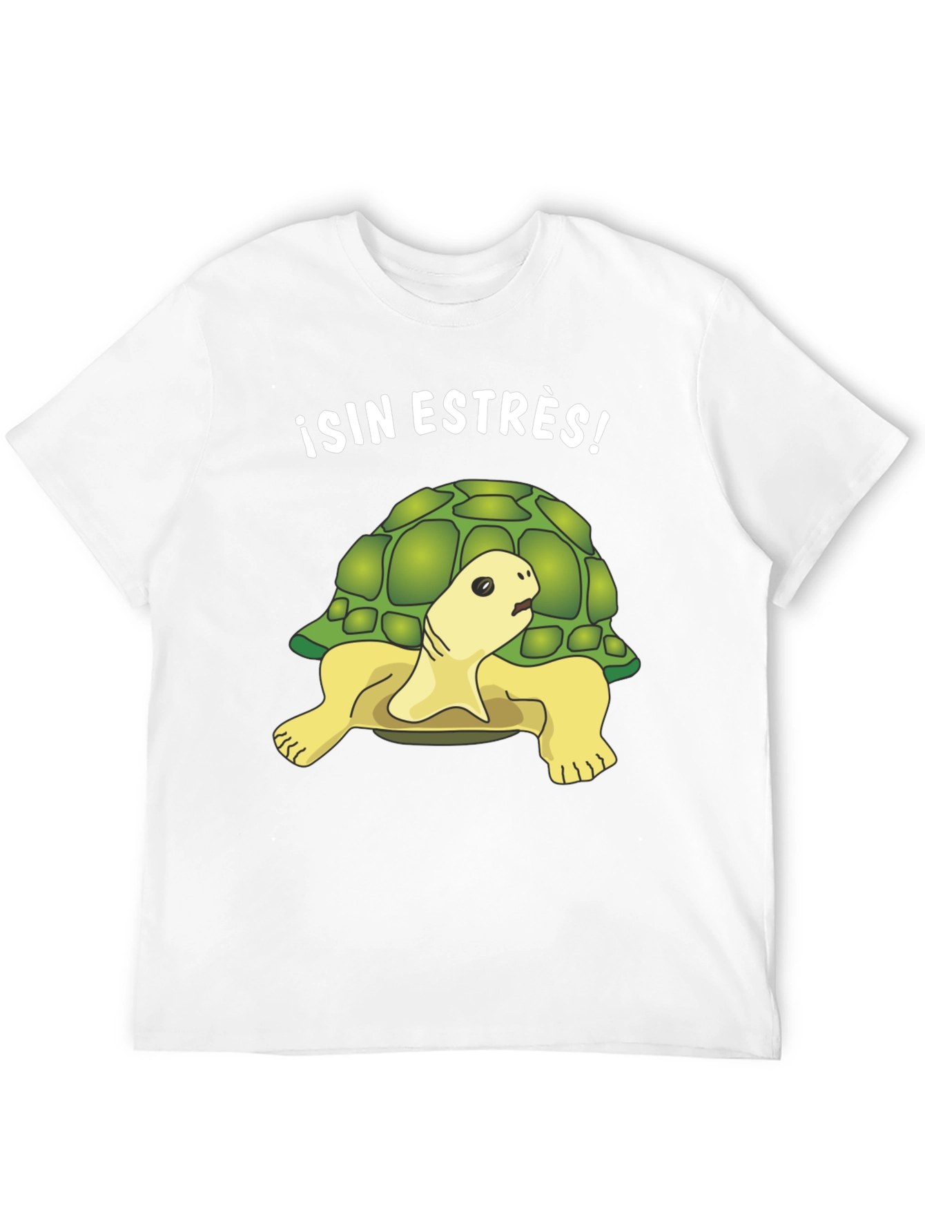 Relaxed Turtle Graphic Tee - Sin Estrés!