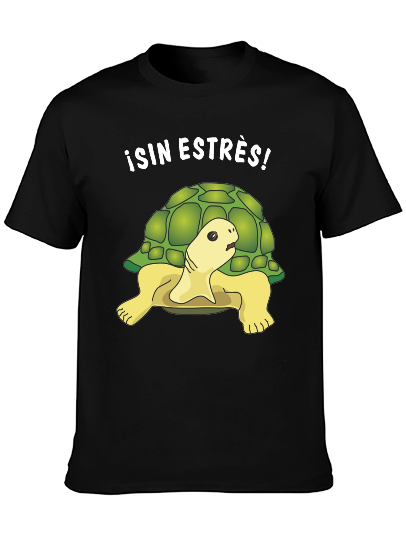 Relaxed Turtle Graphic Tee - Sin Estrés!
