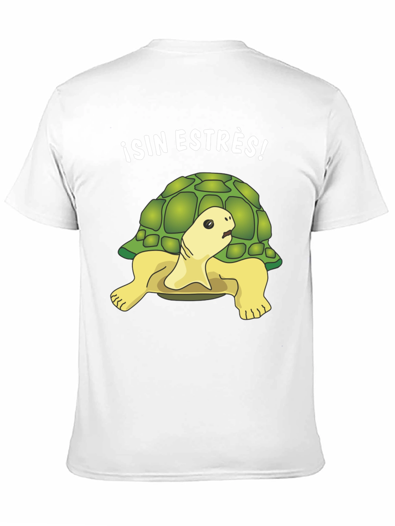 Relaxed Turtle Graphic Tee - Sin Estrés!