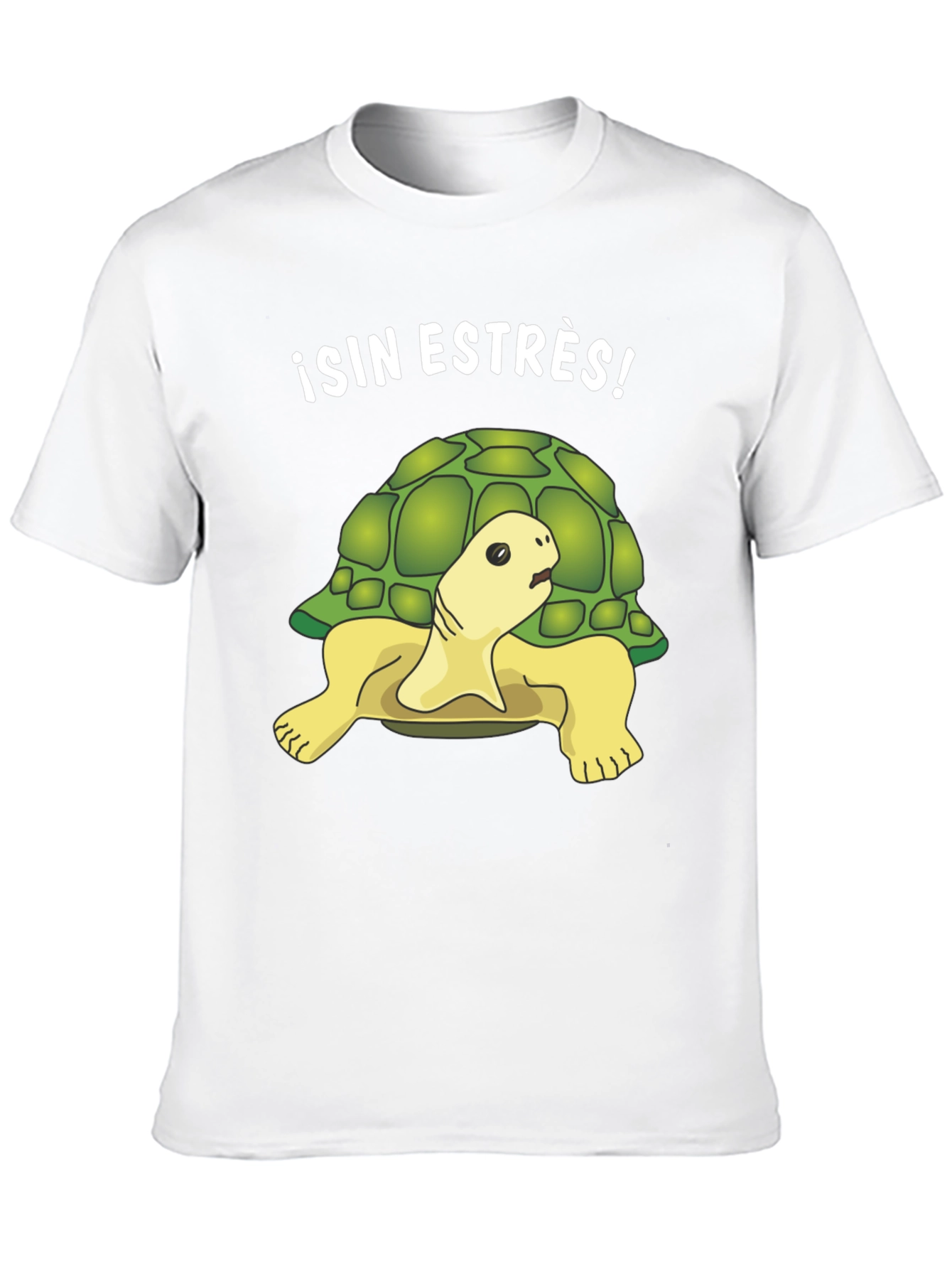 Relaxed Turtle Graphic Tee - Sin Estrés!