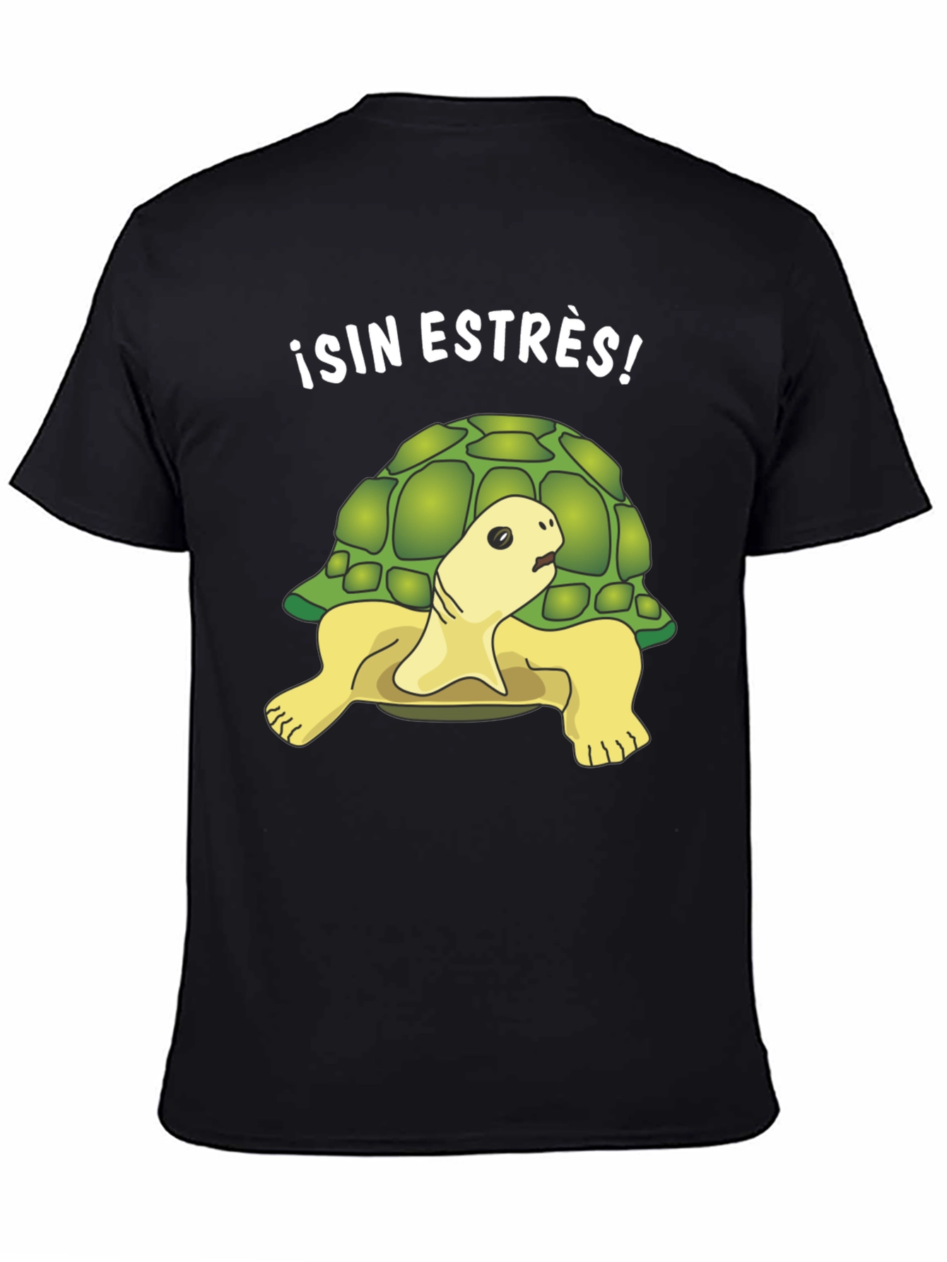 Relaxed Turtle Graphic Tee - Sin Estrés!