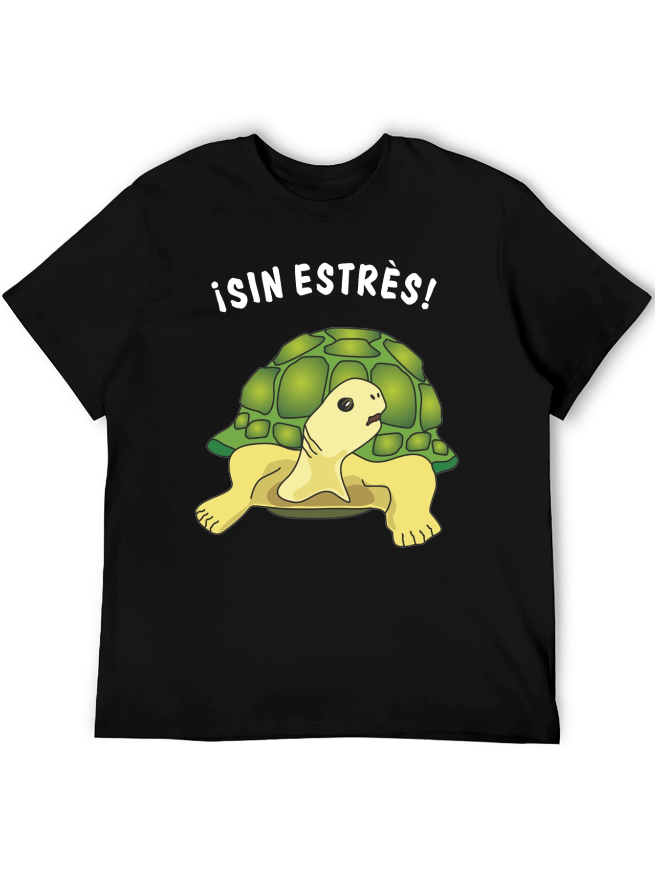 Relaxed Turtle Graphic Tee - Sin Estrés!