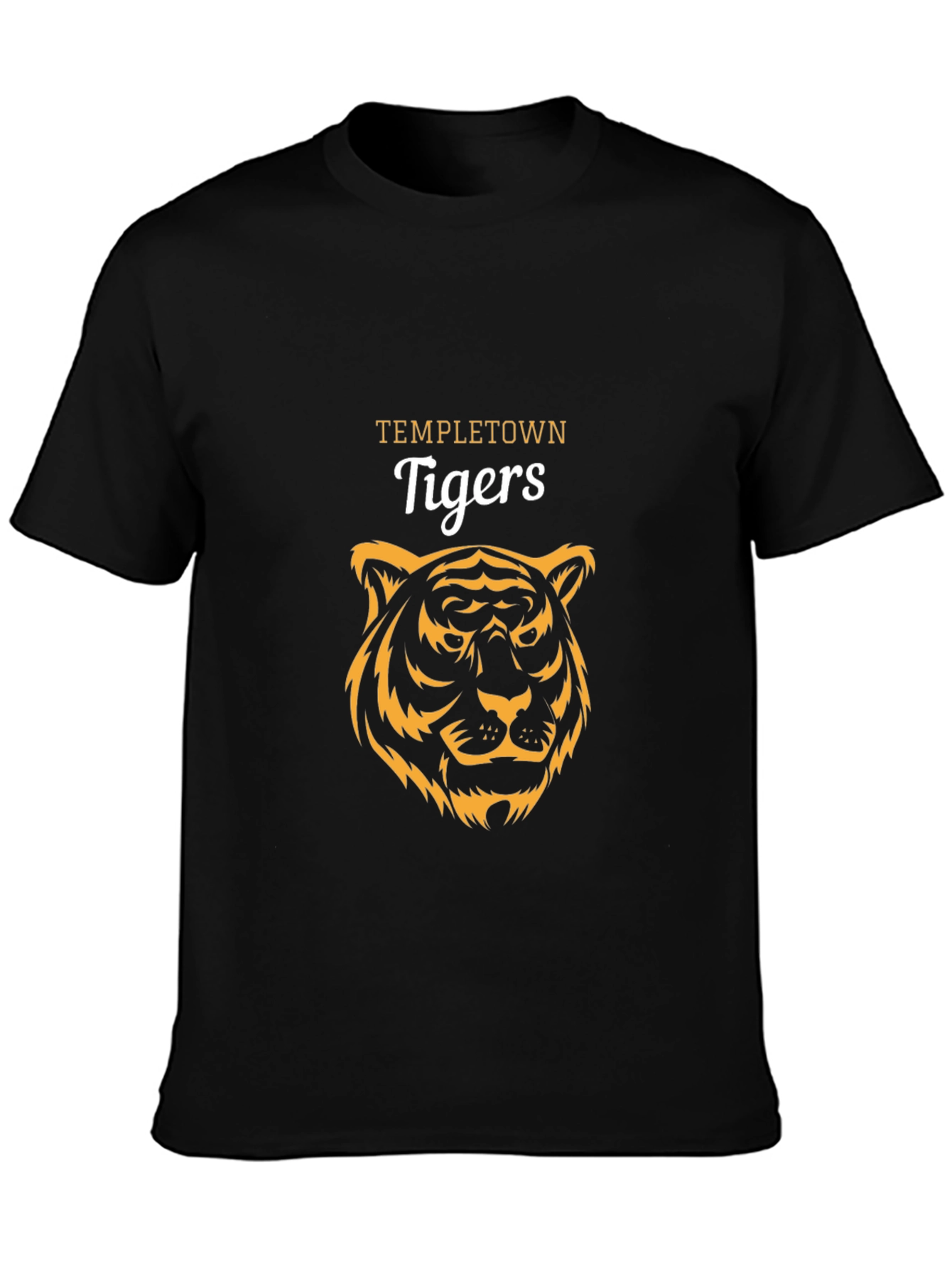 Templetown Tigers Graphic T-Shirt - Black