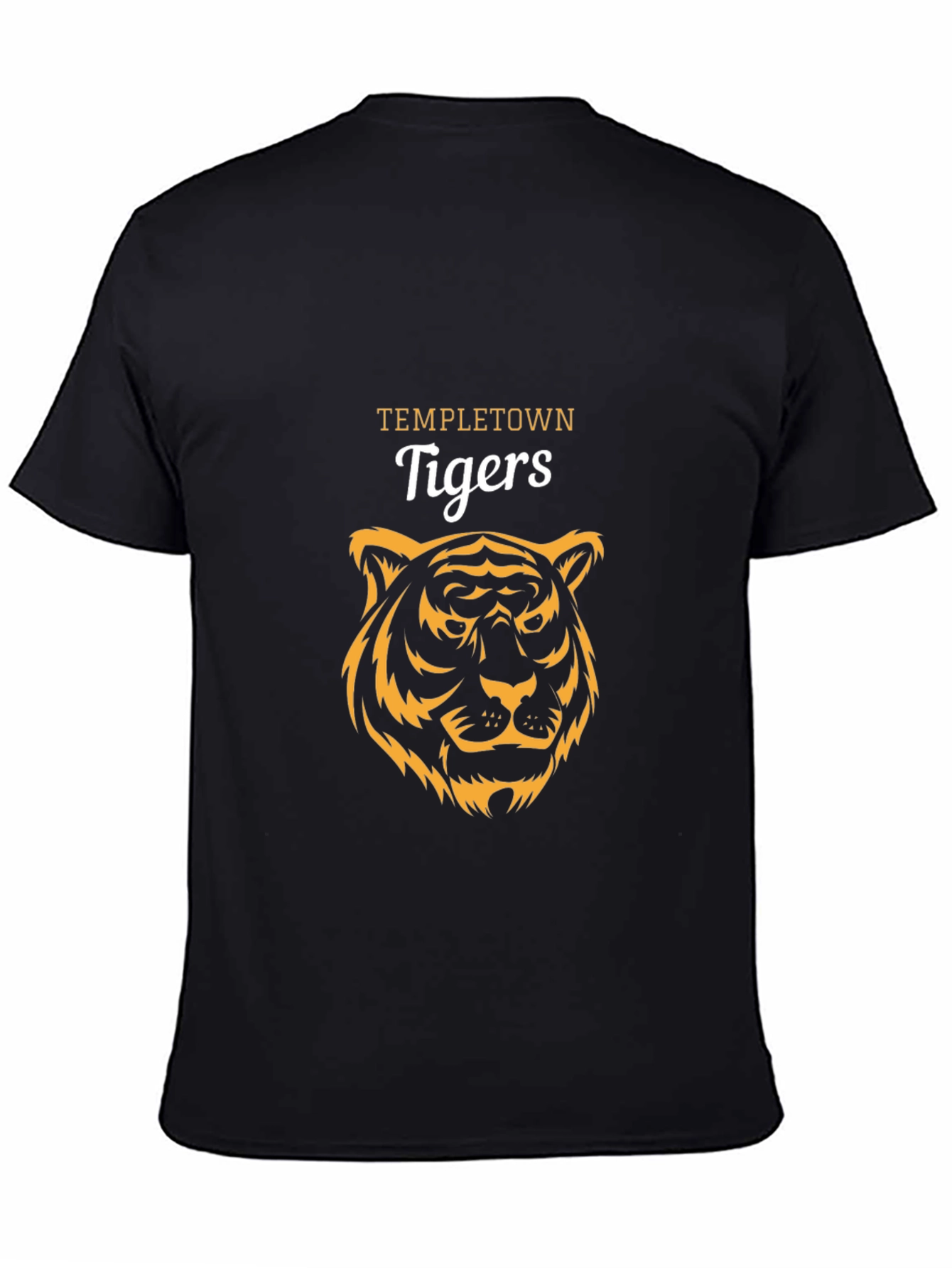 Templetown Tigers Graphic T-Shirt - Black