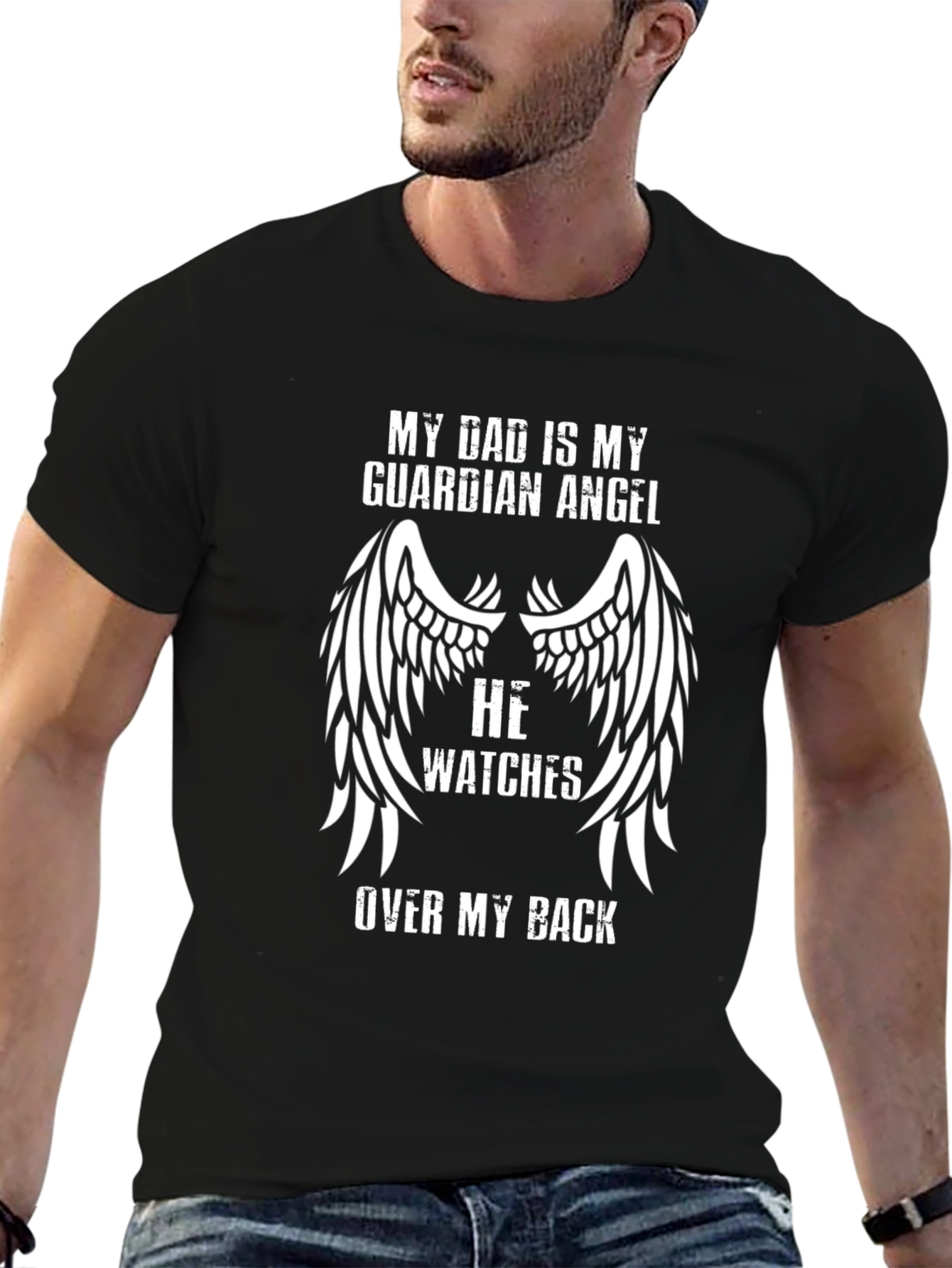 My Dad is My Guardian Angel T-Shirt