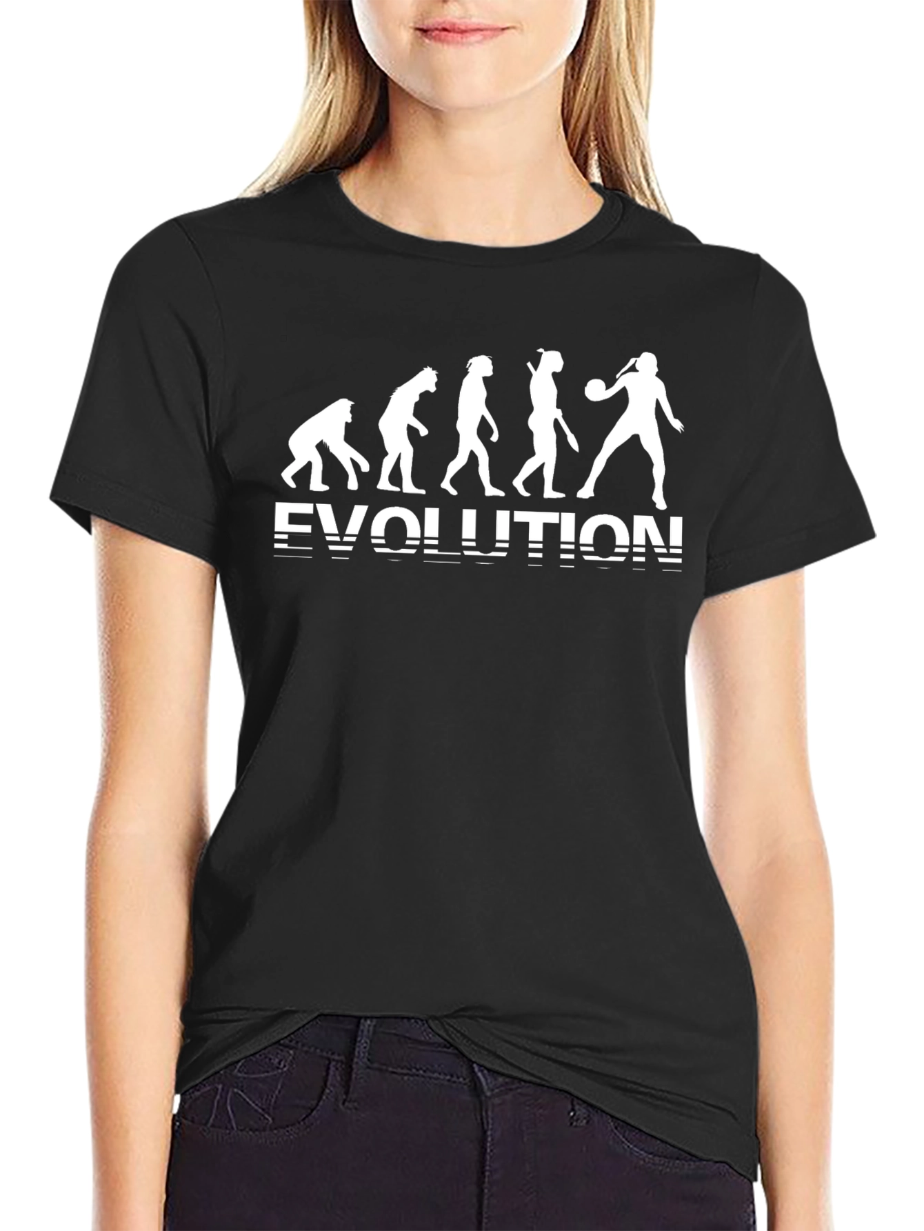 Evolution of Sport T-Shirt - Black