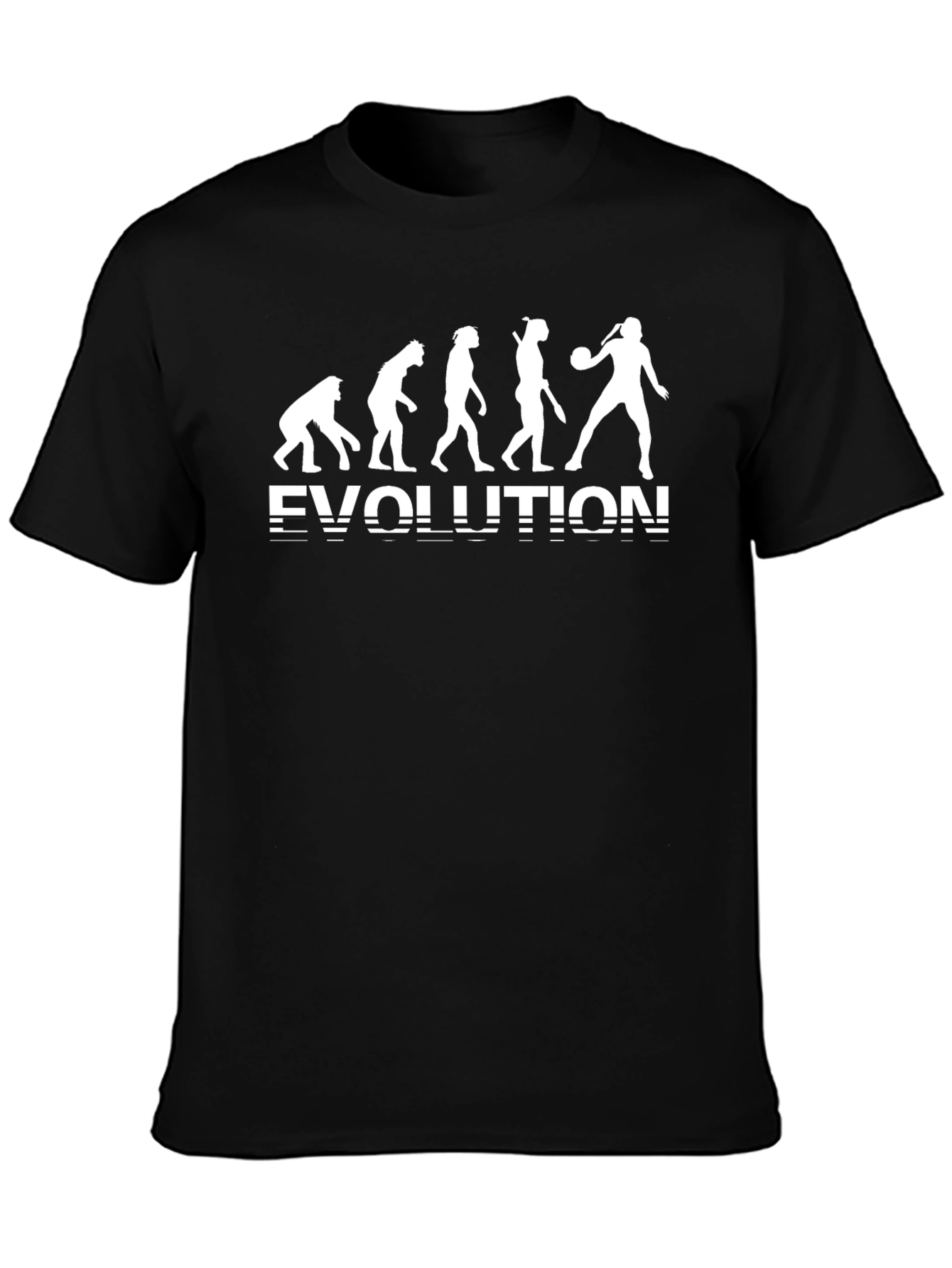 Evolution of Sport T-Shirt - Black