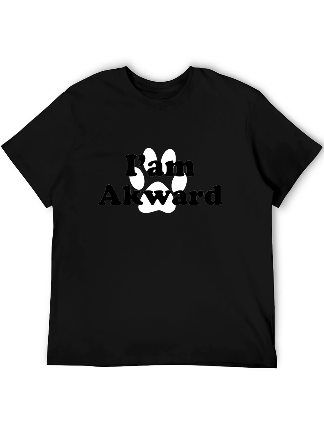 I Paw Akward Graphic T-Shirt