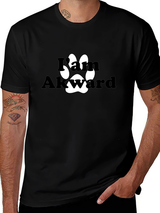 I Paw Akward Graphic T-Shirt