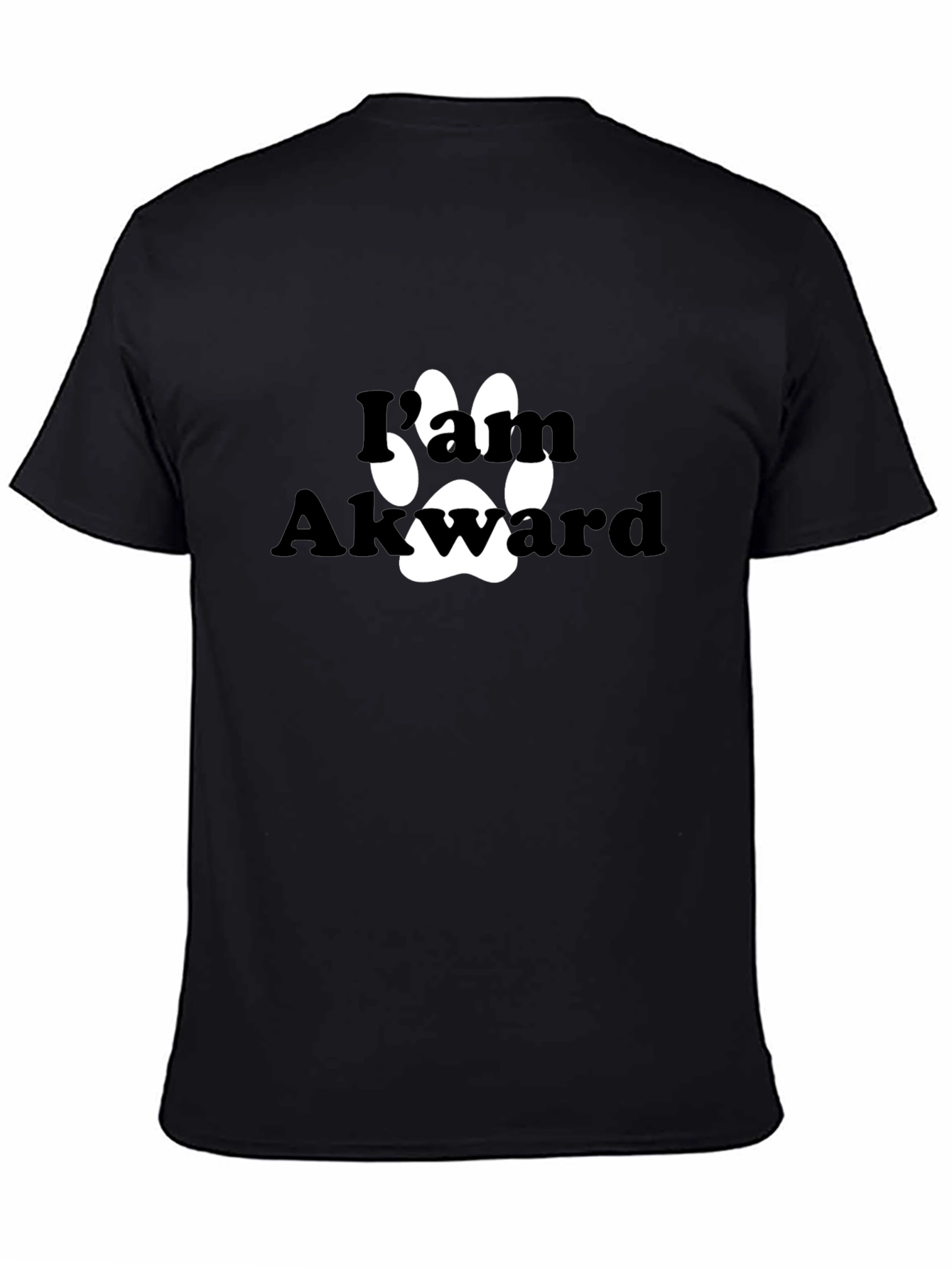 I Paw Akward Graphic T-Shirt