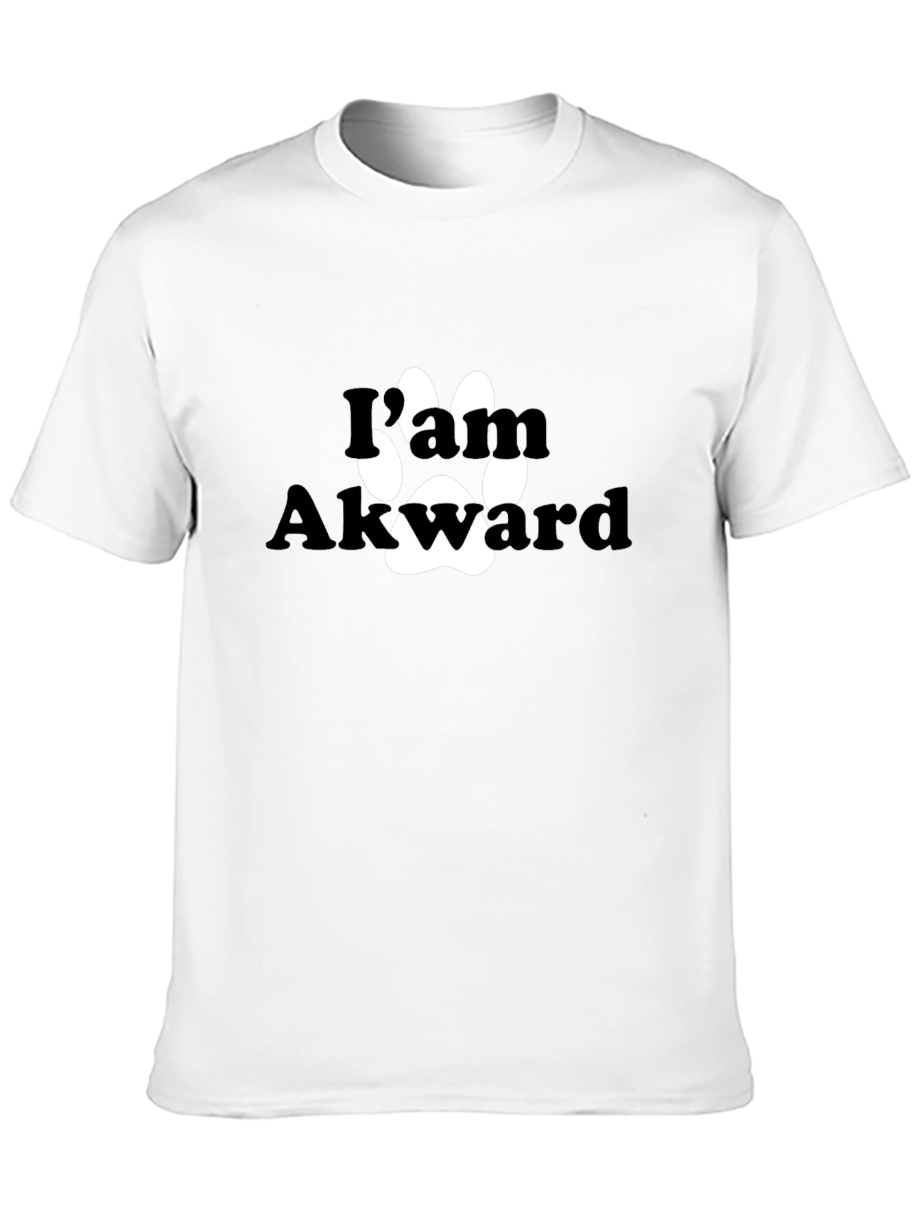 I Paw Akward Graphic T-Shirt