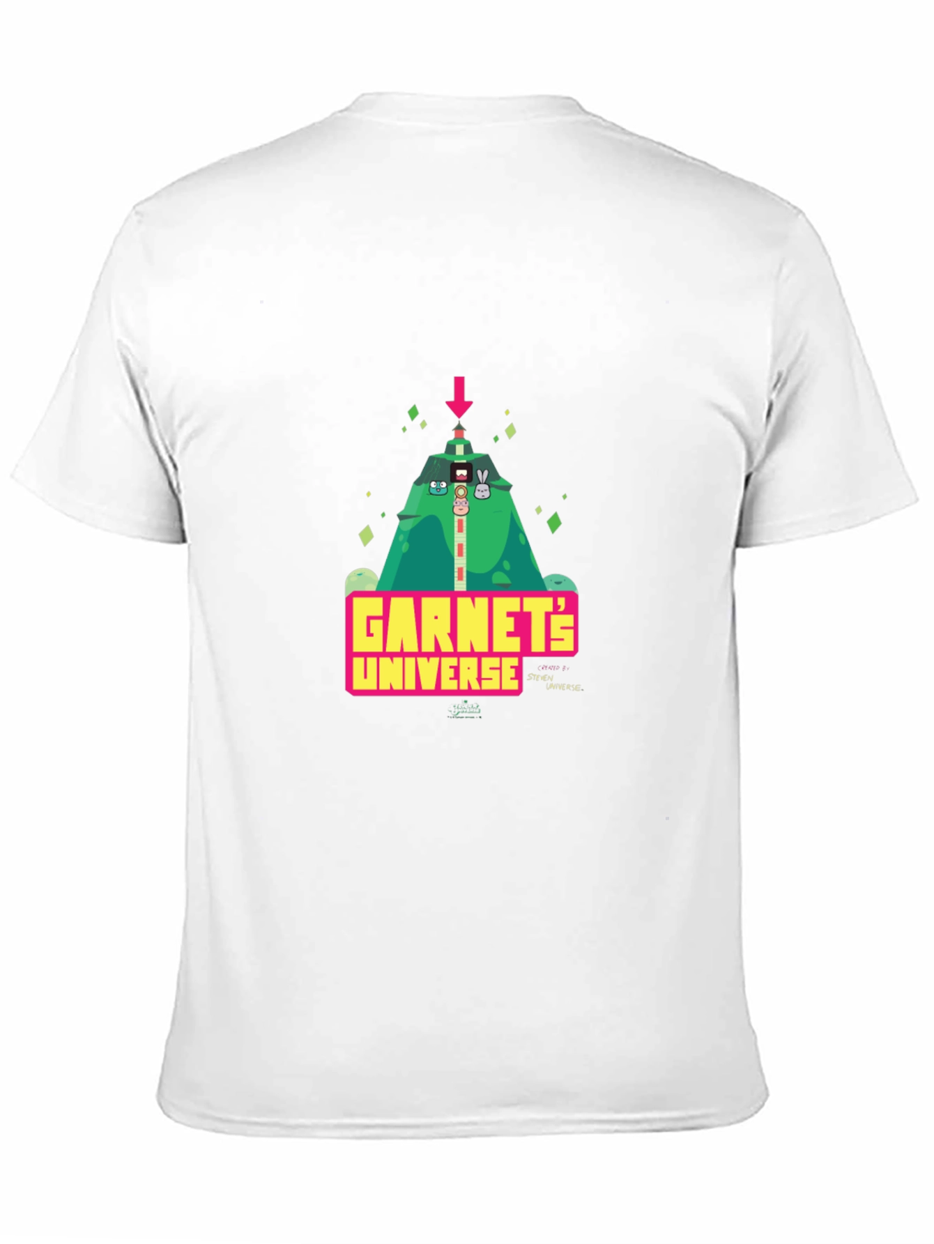 Garnets Universe Black Graphic Tee