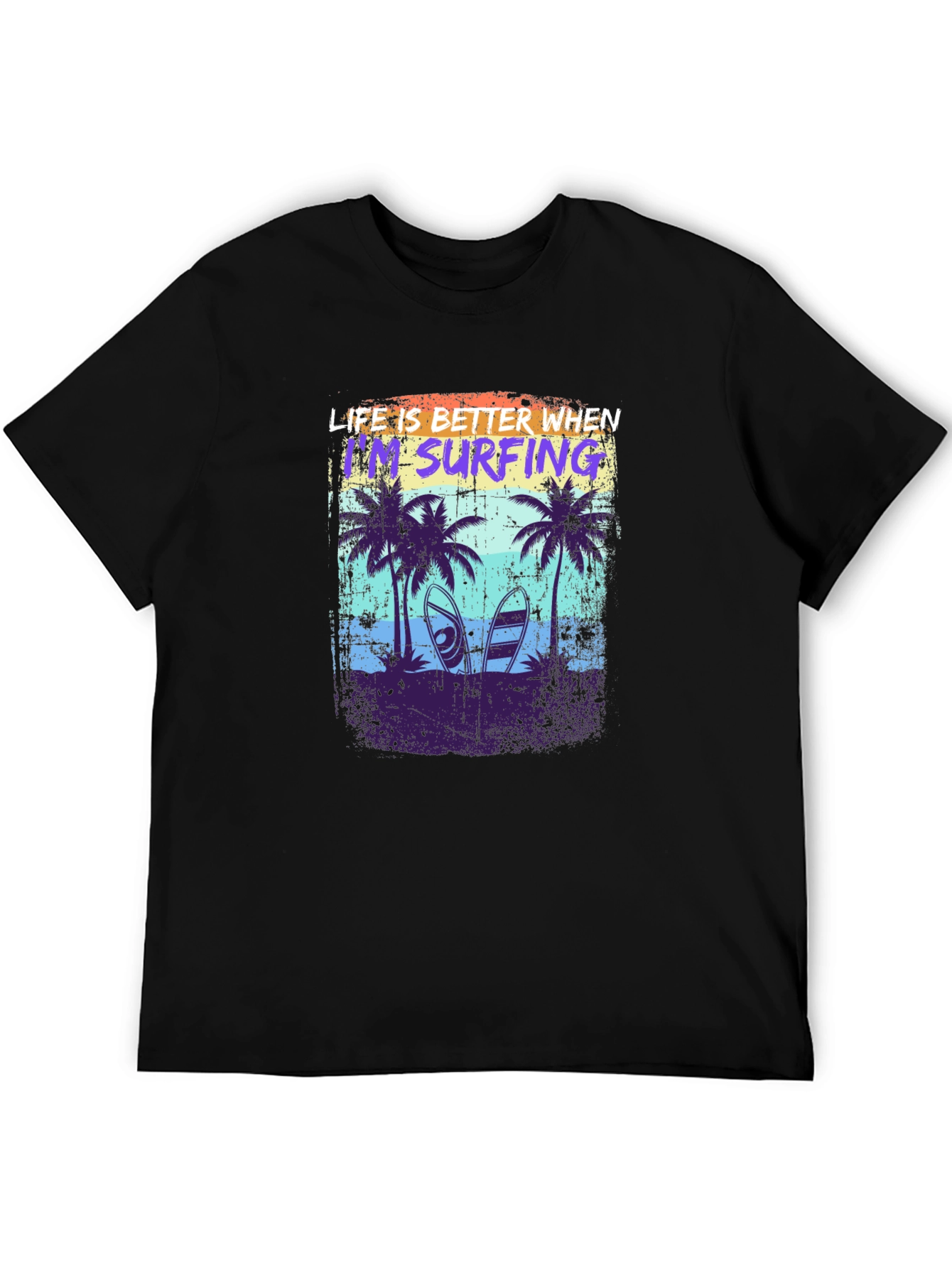 Life is Better Surfing Graphic T-Shirt