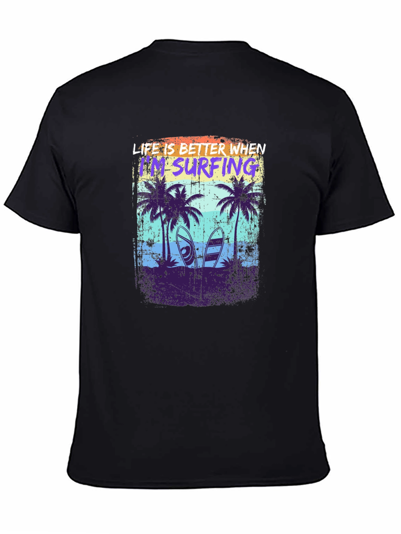 Life is Better Surfing Graphic T-Shirt