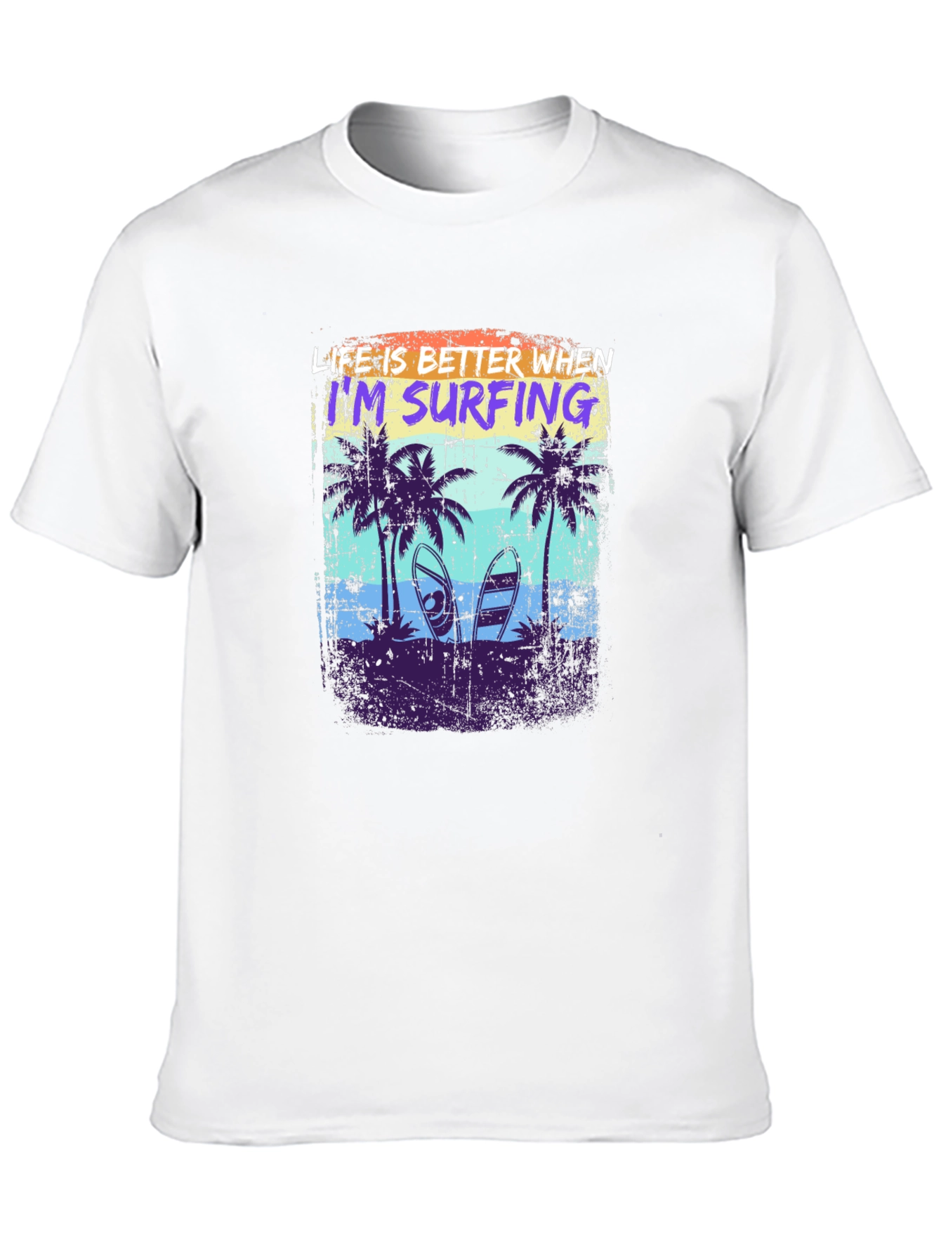 Life is Better Surfing Graphic T-Shirt