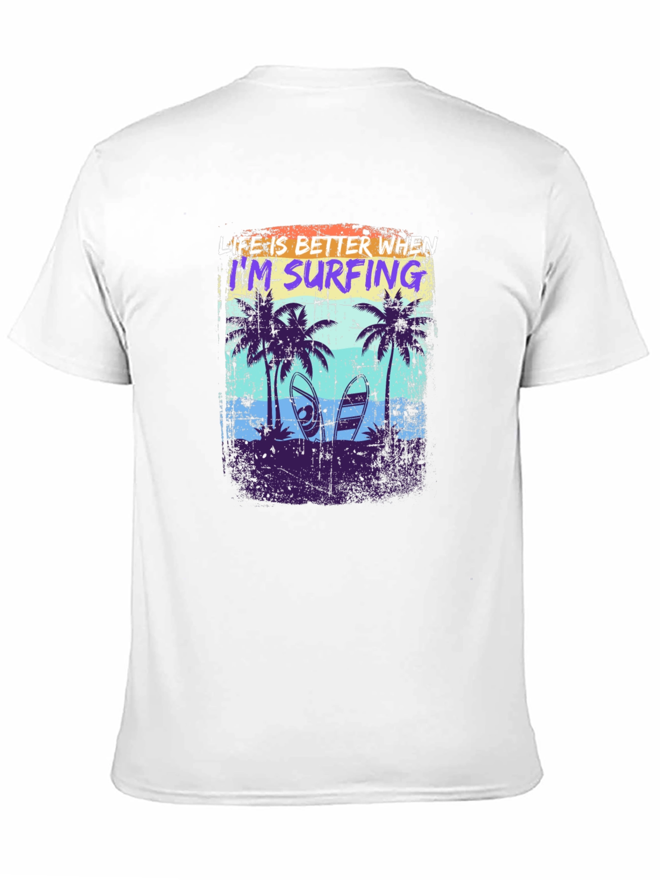 Life is Better Surfing Graphic T-Shirt
