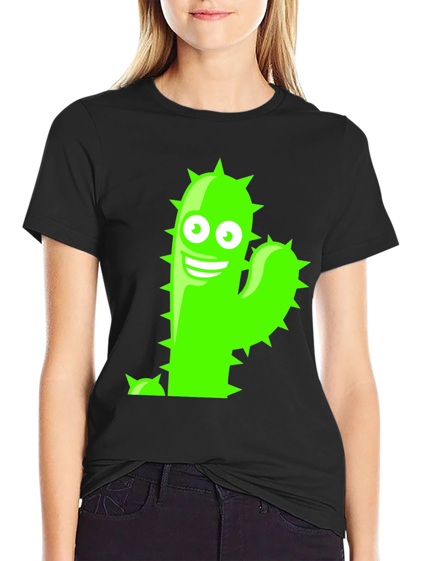 Funny Cactus Graphic T-Shirt - Soft Cotton Tee
