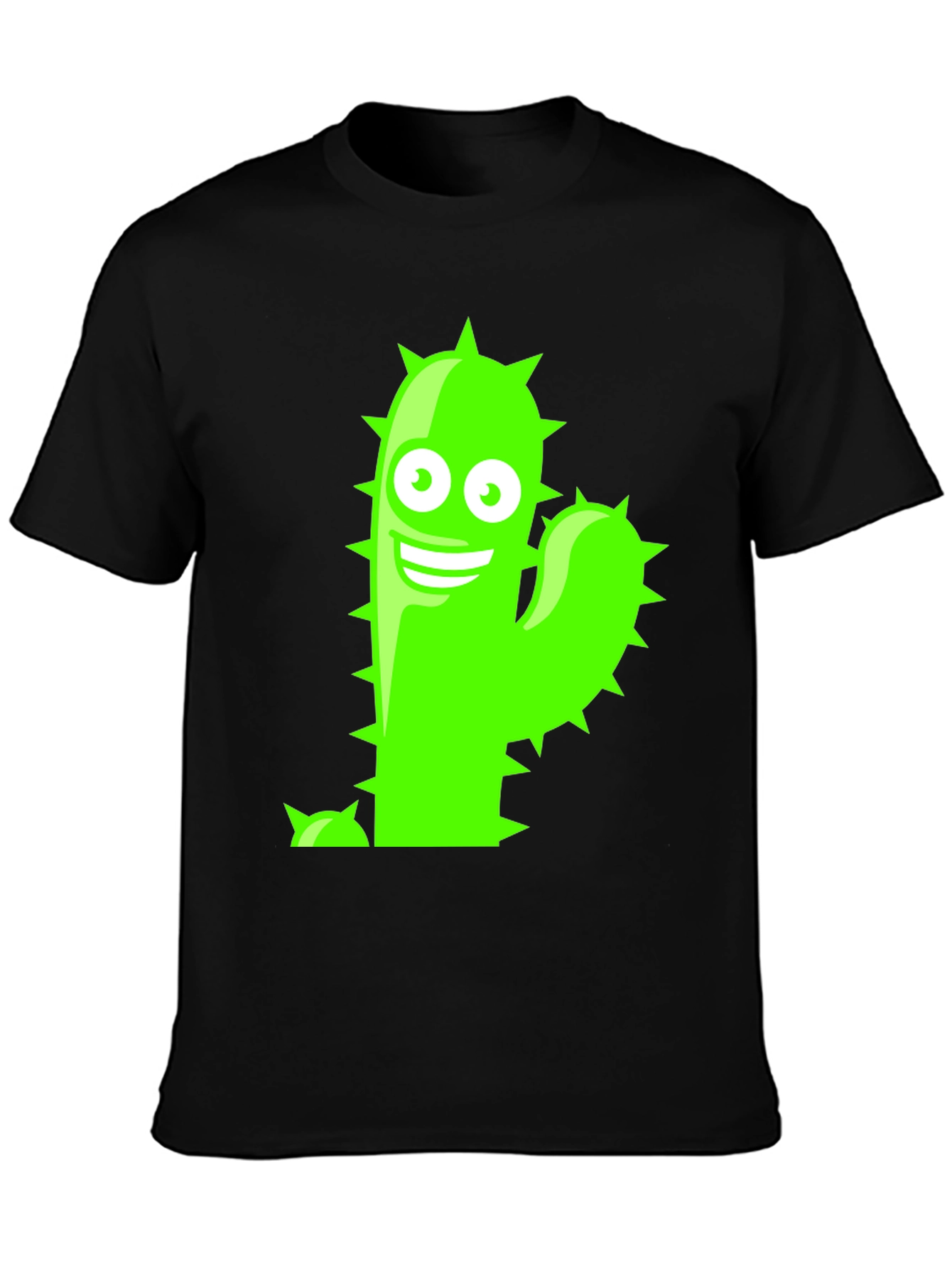 Funny Cactus Graphic T-Shirt - Soft Cotton Tee