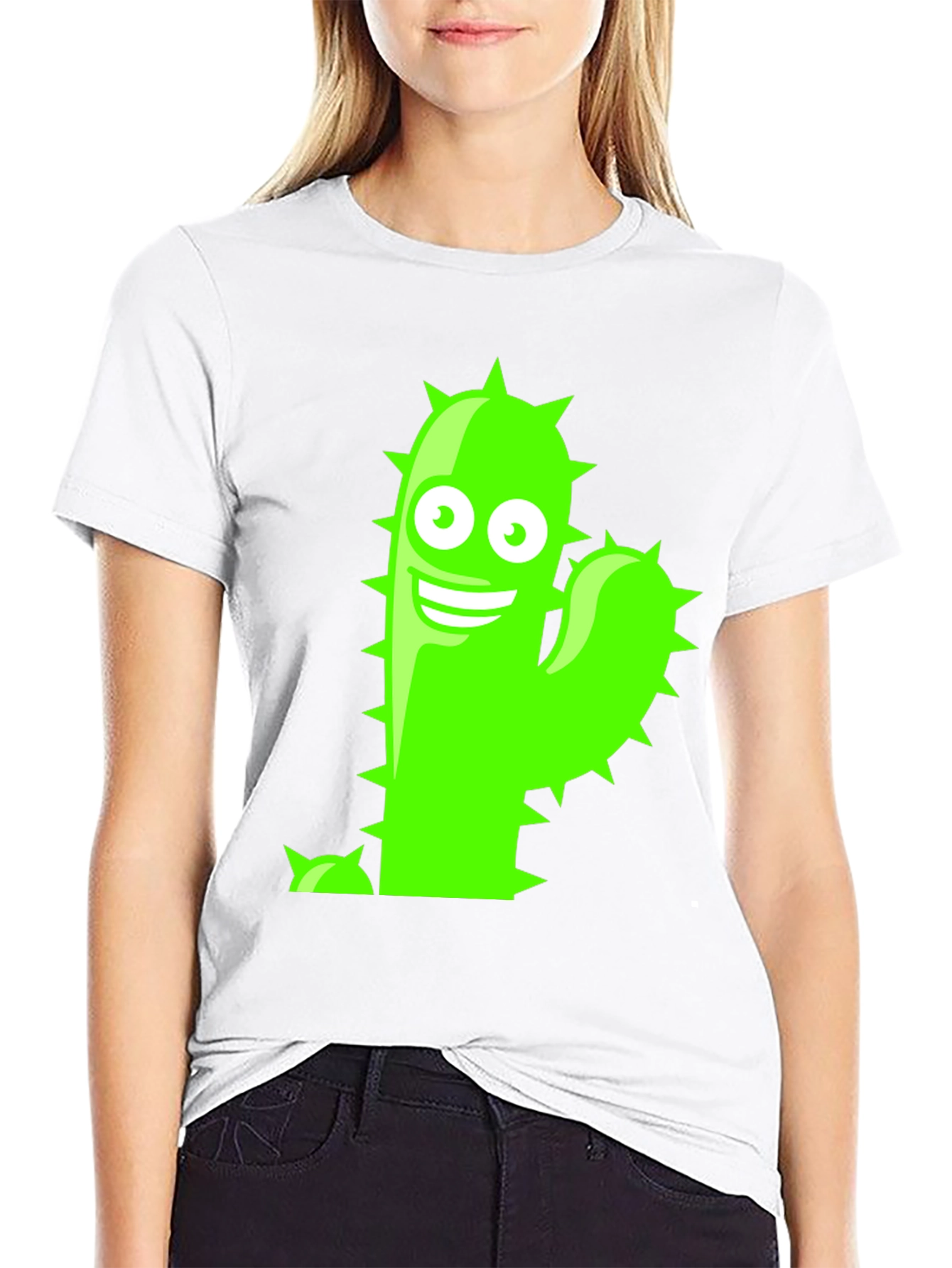 Funny Cactus Graphic T-Shirt - Soft Cotton Tee