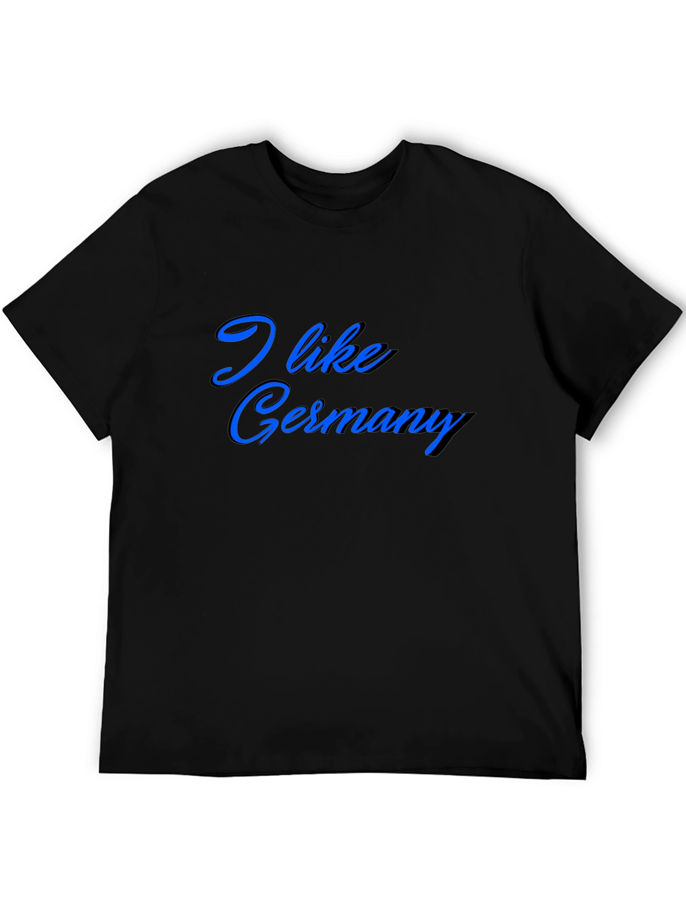 I Like Germany Black T-Shirt