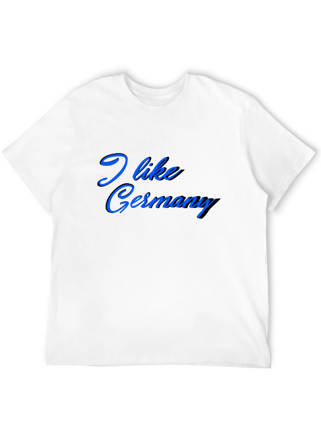 I Like Germany Black T-Shirt