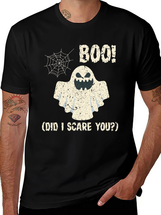 Boo! Halloween Ghost Graphic T-Shirt