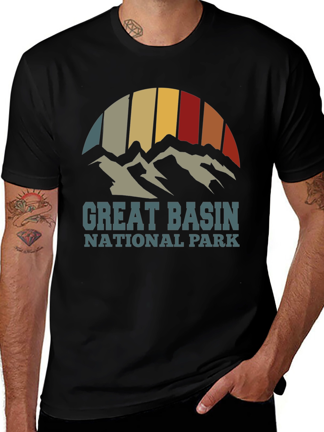 Great Basin National Park Retro T-Shirt