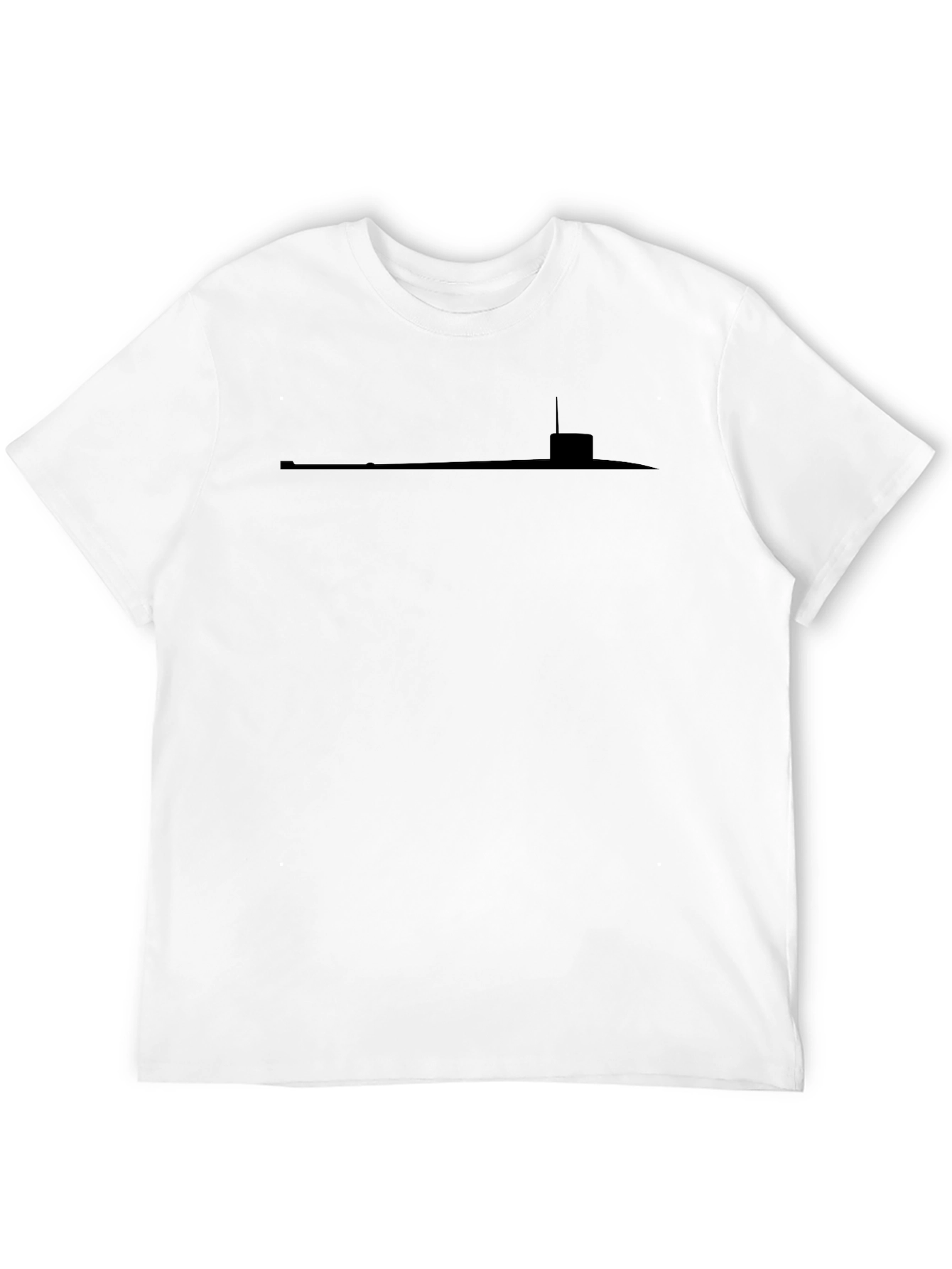 Black Submarine Silhouette T-Shirt