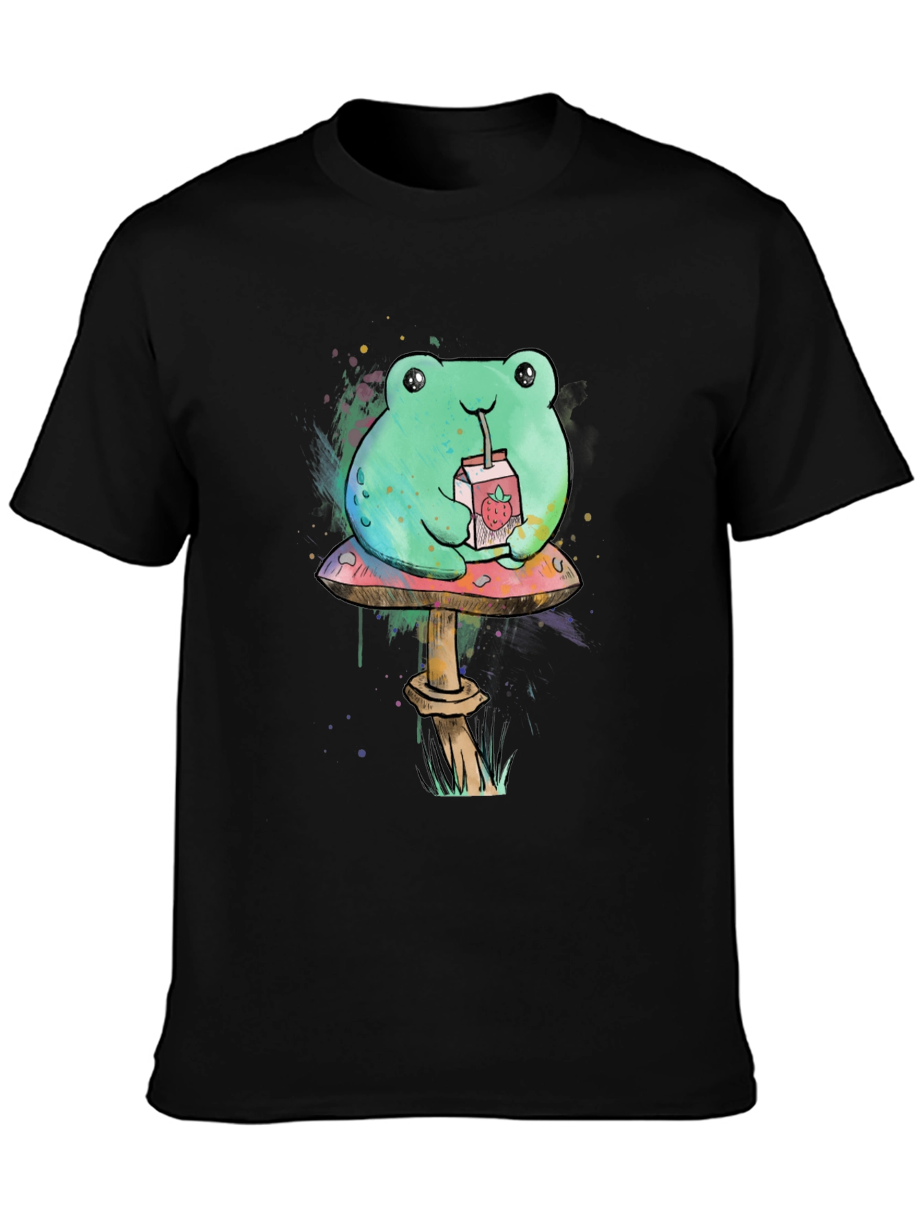 Frog on Mushroom T-Shirt