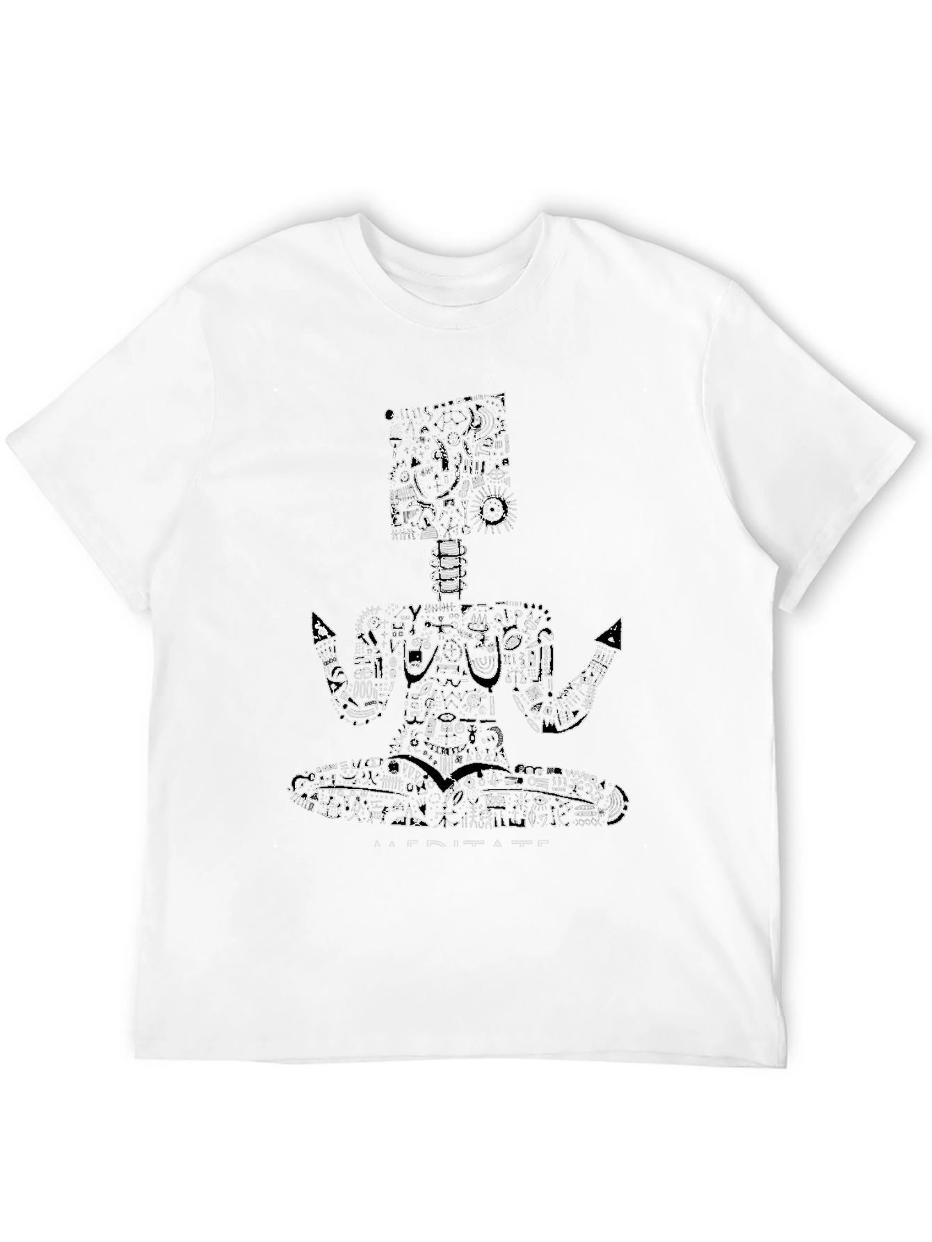Meditate Graphic T-Shirt - Relax & Focus