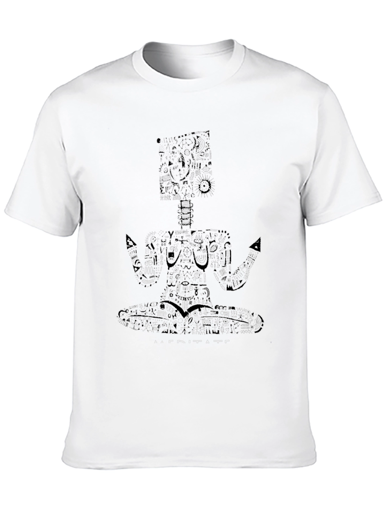 Meditate Graphic T-Shirt - Relax & Focus