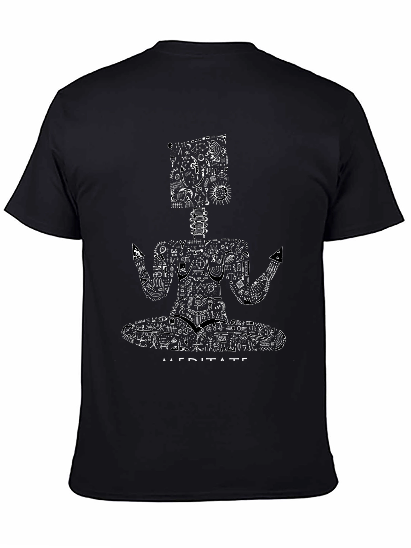 Meditate Graphic T-Shirt - Relax & Focus