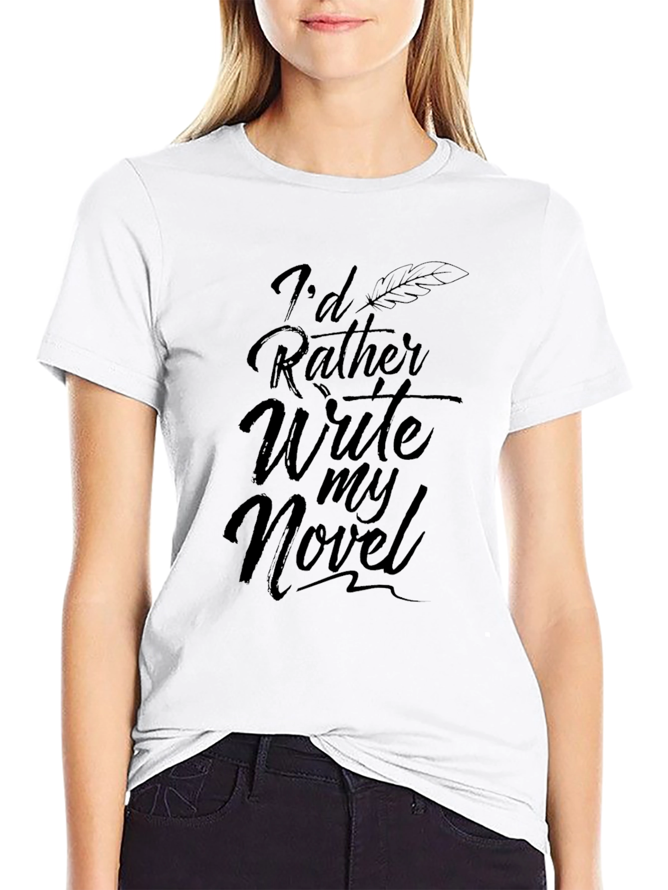 Id Rather Write My Novel T-Shirt