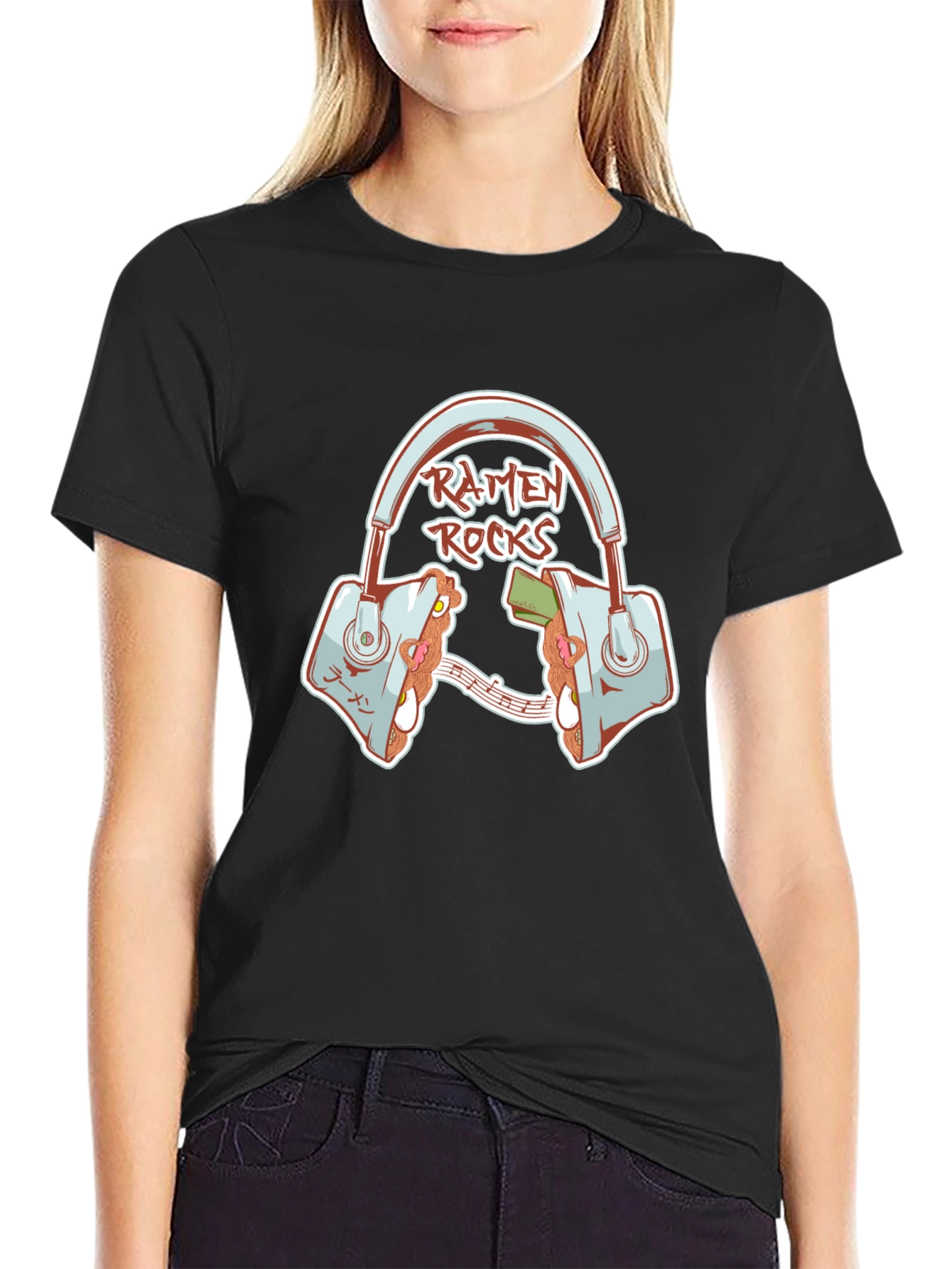 Ramen Rocks Graphic T-Shirt