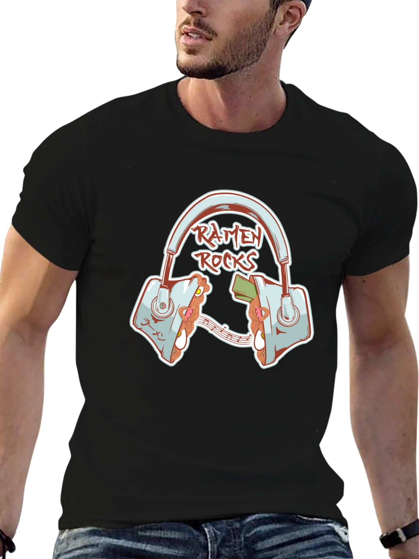 Ramen Rocks Graphic T-Shirt